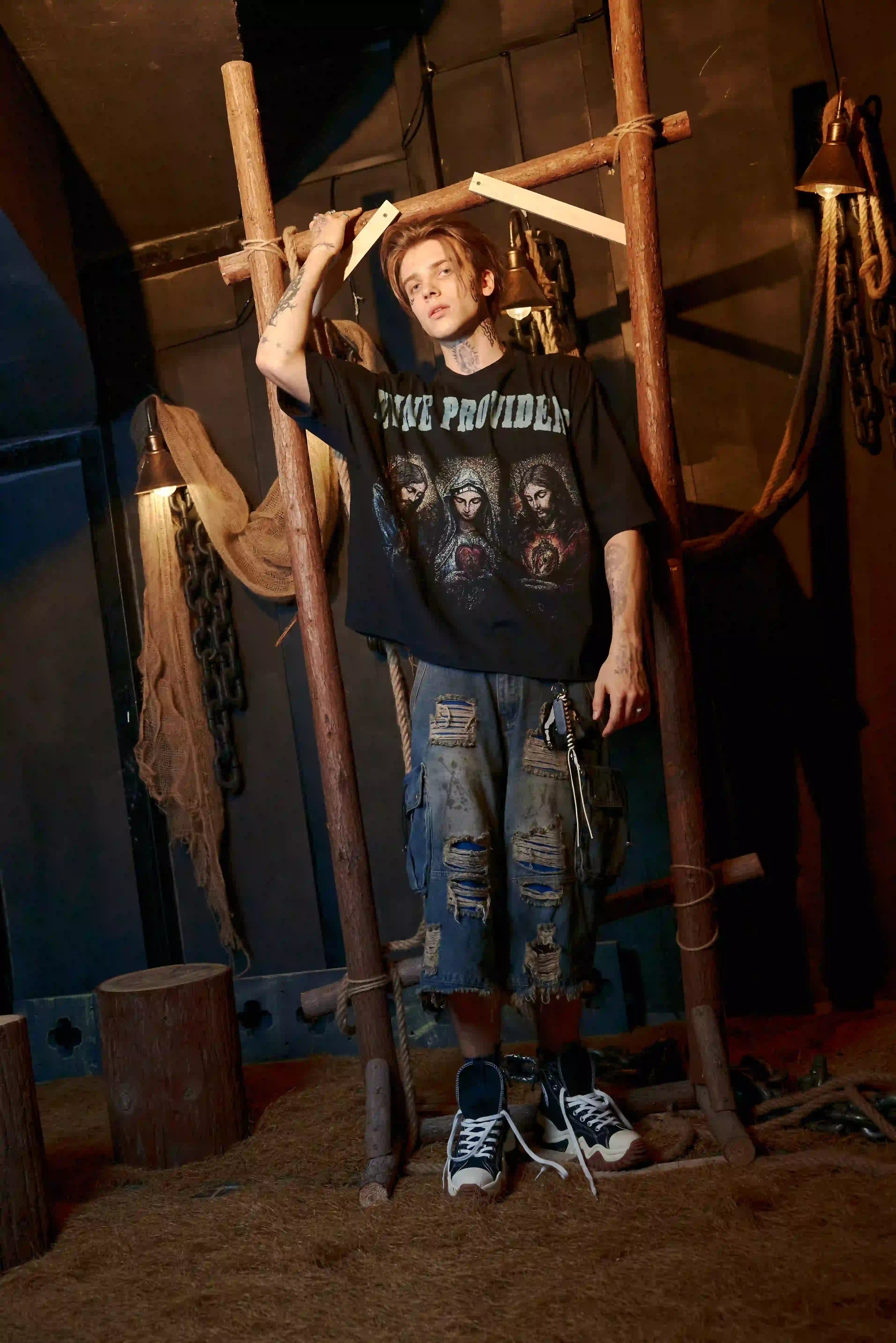 Divine Providence Religious Graphic T-shirt-208