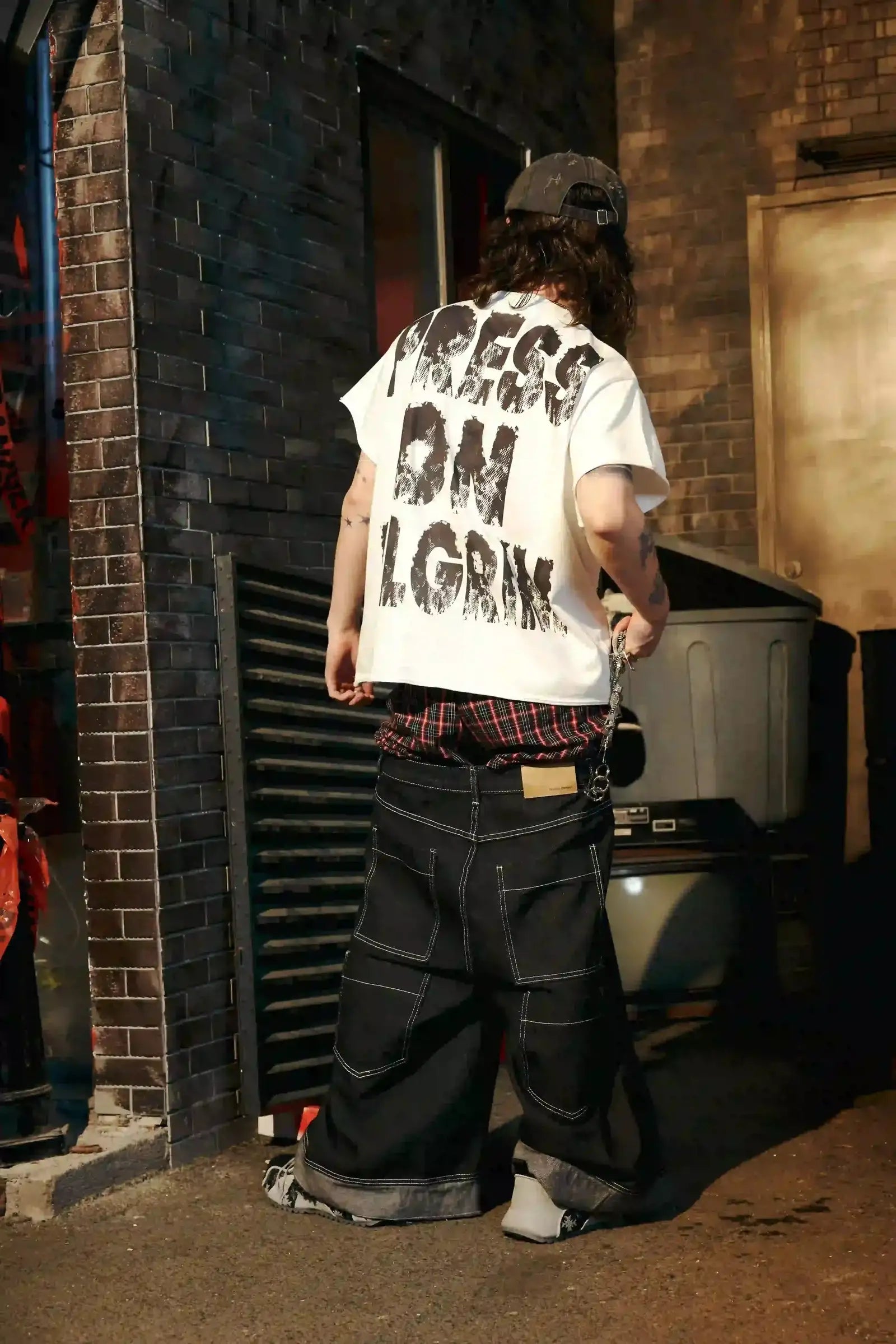 Summer Graphic Unisex Streetwear Oversized T-shirt-201