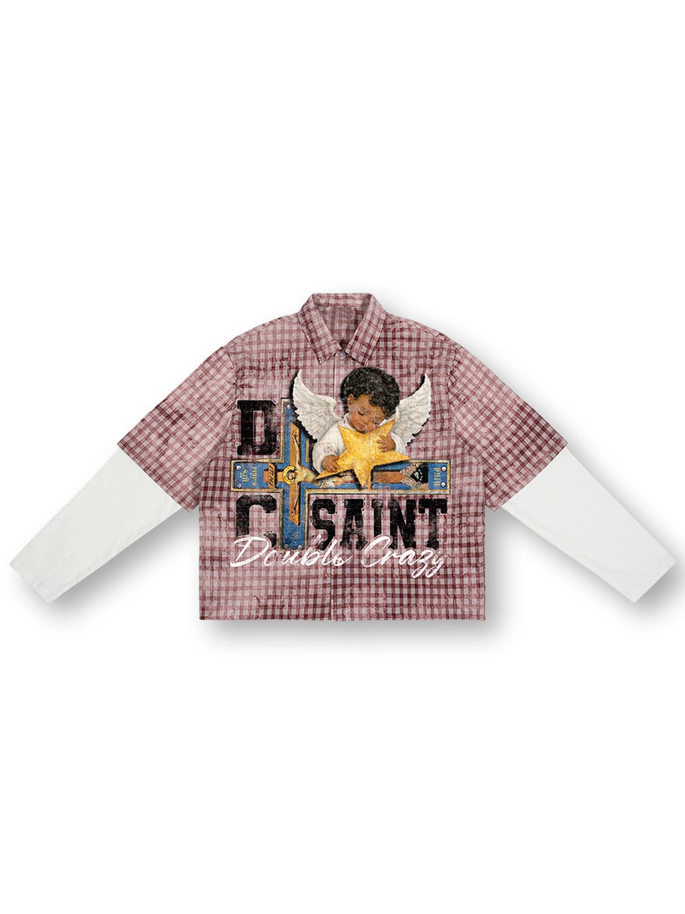 Layered Grunge Cherub L/S-714
