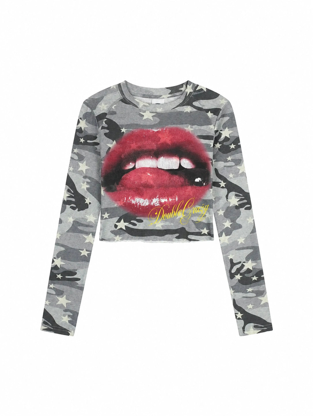 Baddie Glossy Lip Tight Top-726