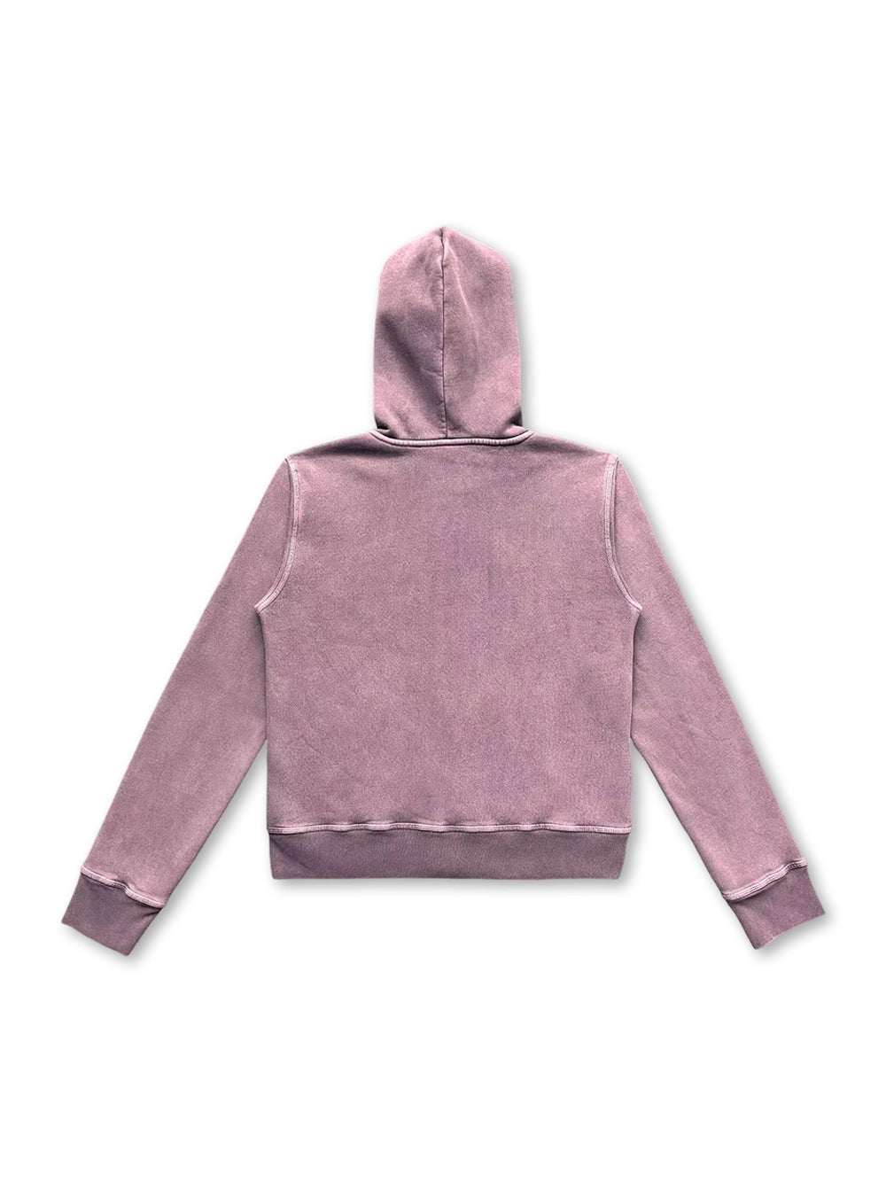 Snow Wash Foil Text Zip-Up-744