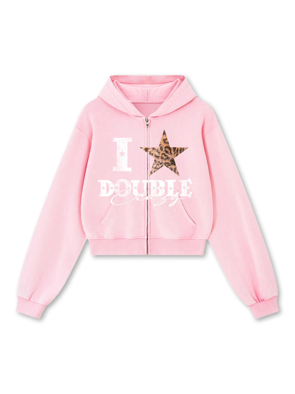 Rebel Leopard Star Sweat Set-838