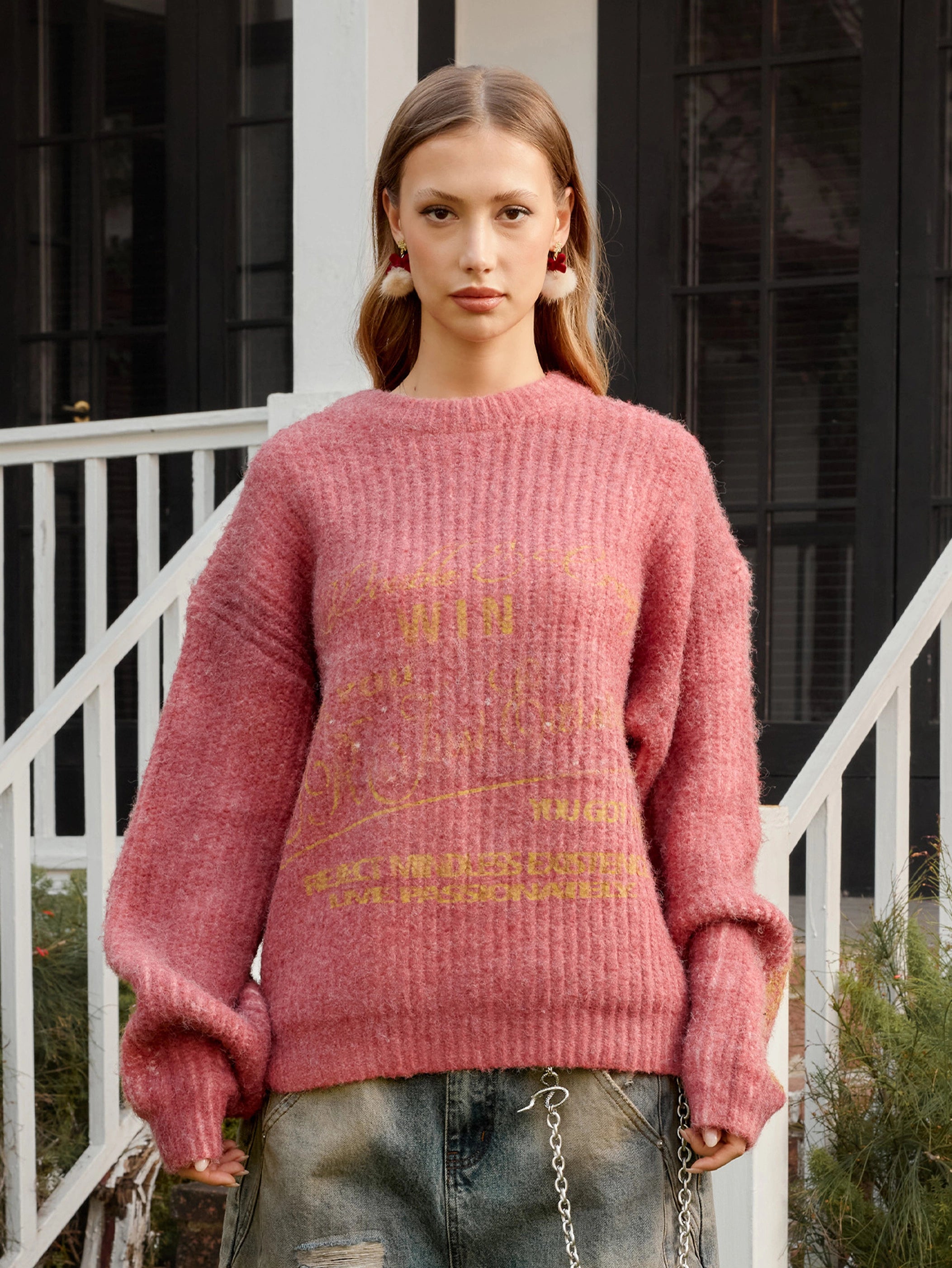 Hustle Scribble Street Sweater-385