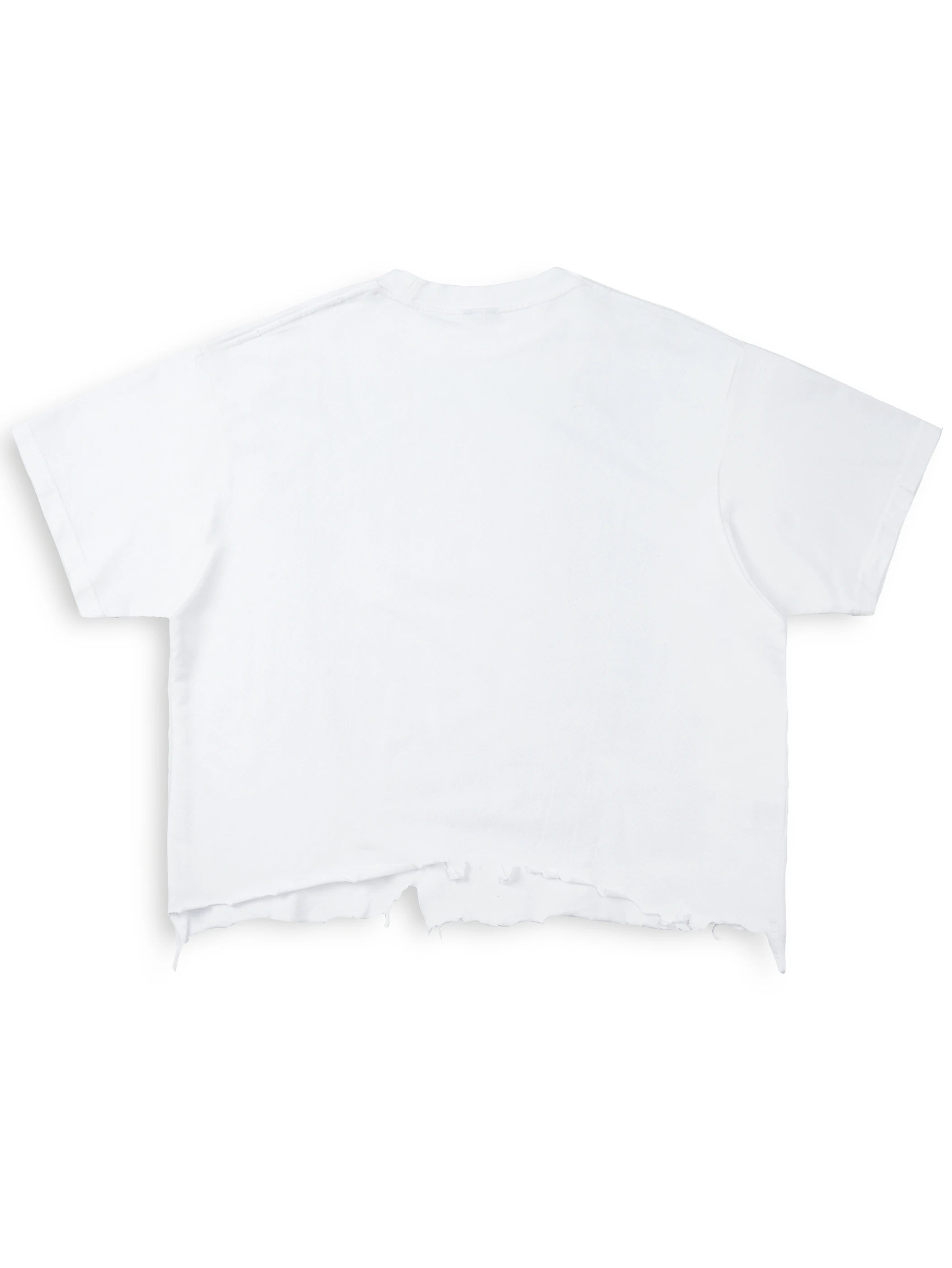 T-shirt à strass et ourlet brut Dreams-290T