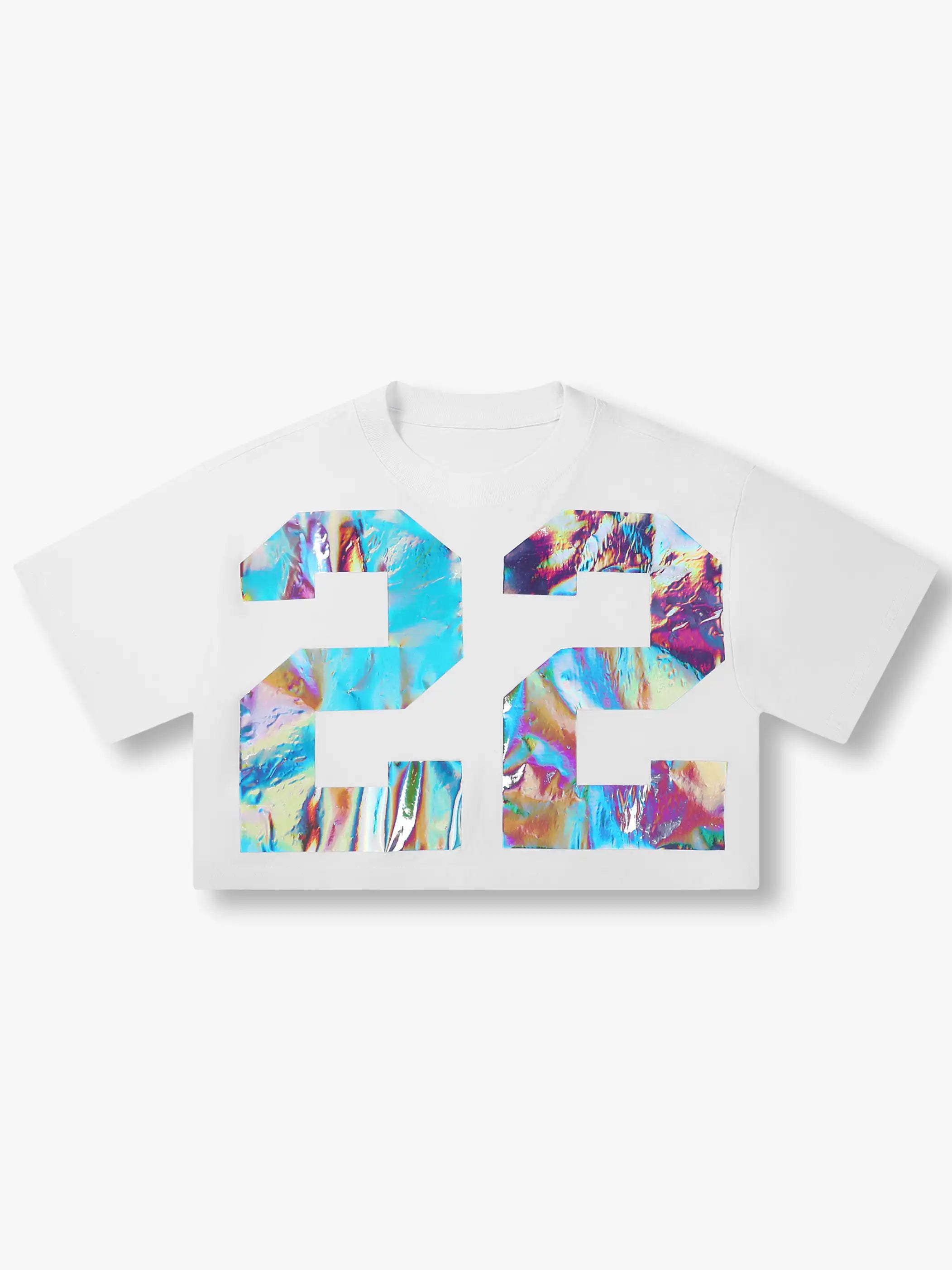 Shiny 22 Iridescent Graphic Tee-286