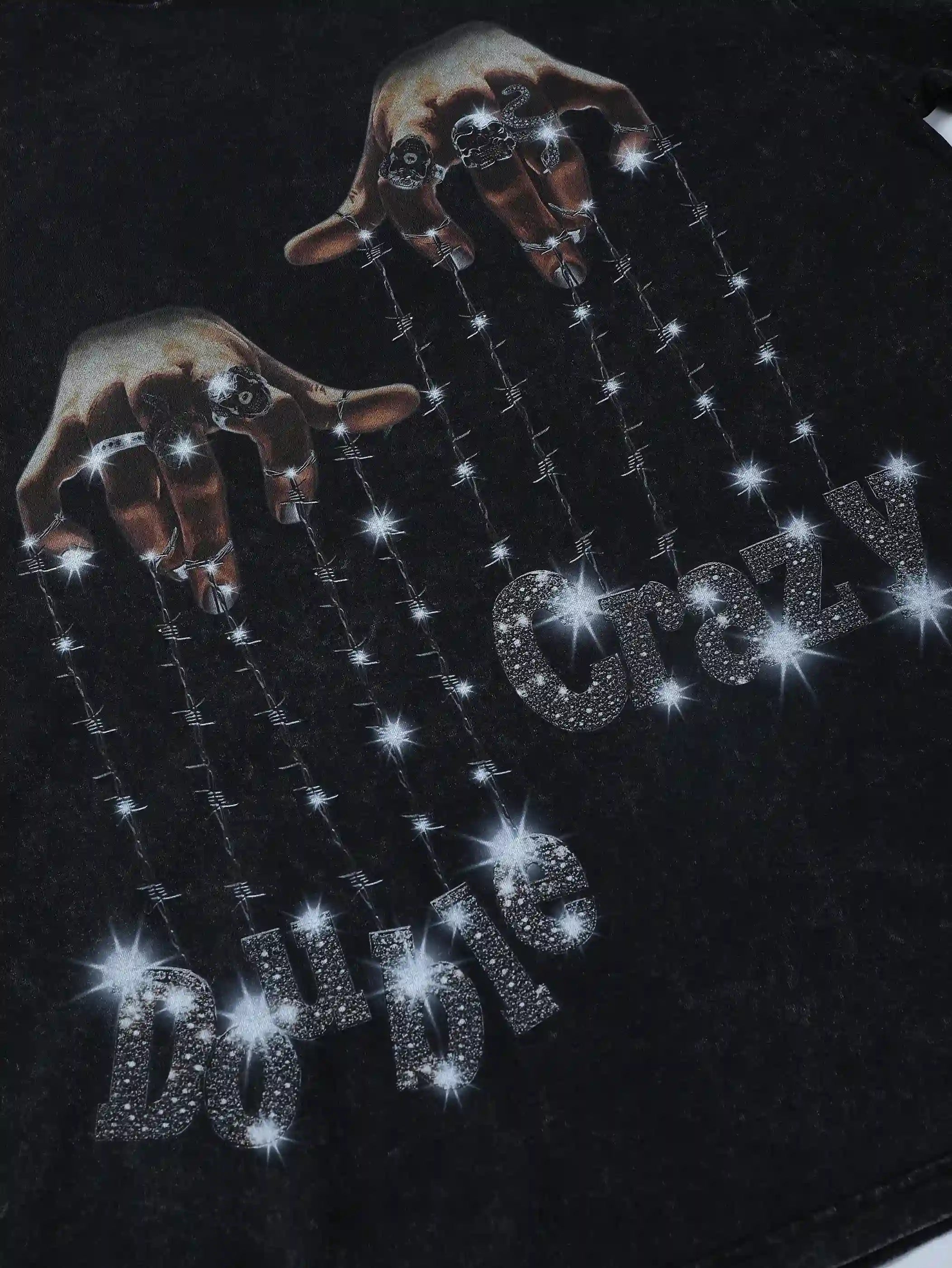 Hand Puppet Graphic Sweatshirt-098