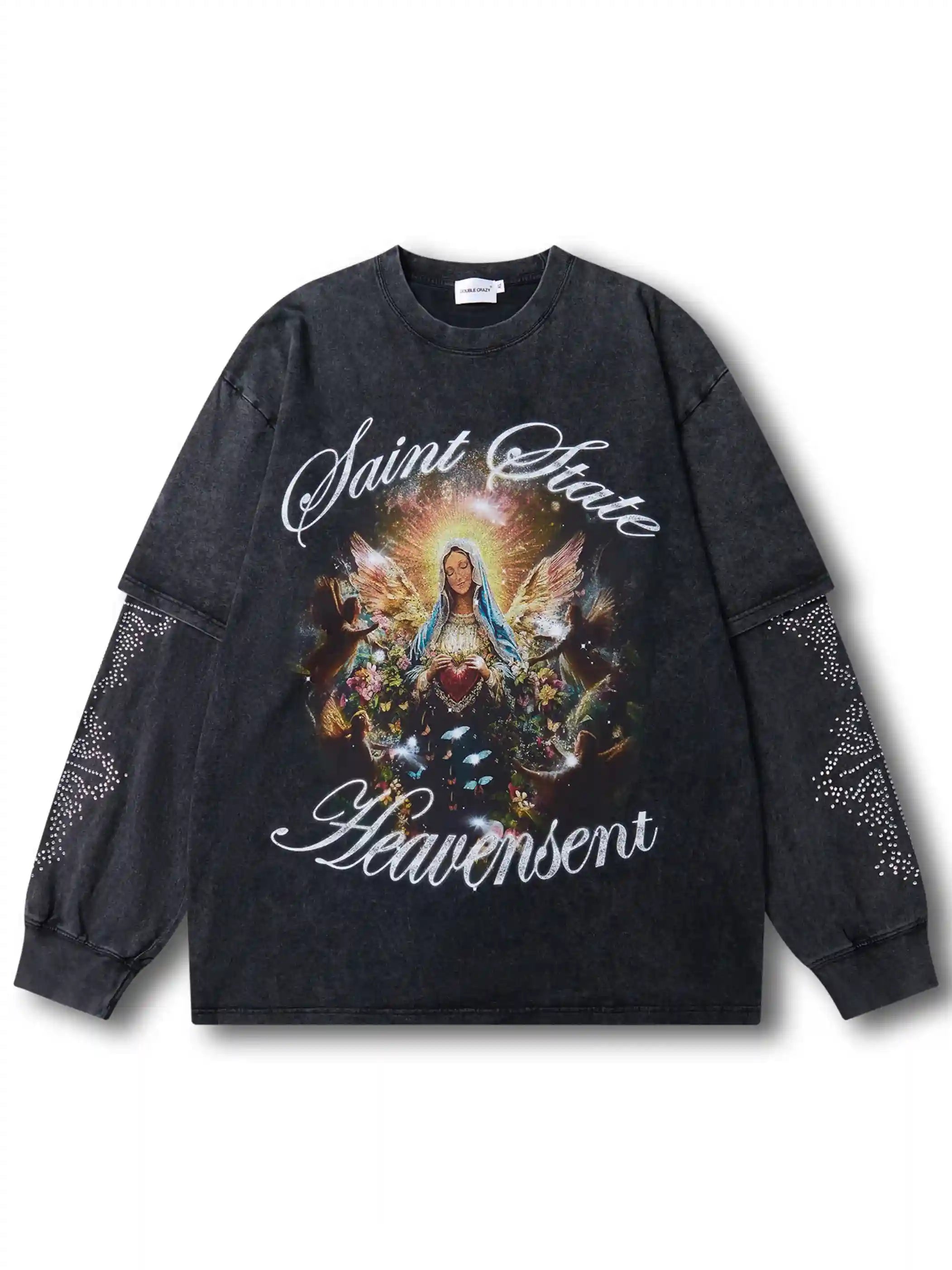 Heavensent Angel Awakening Long Sleeve T-shirt-156B