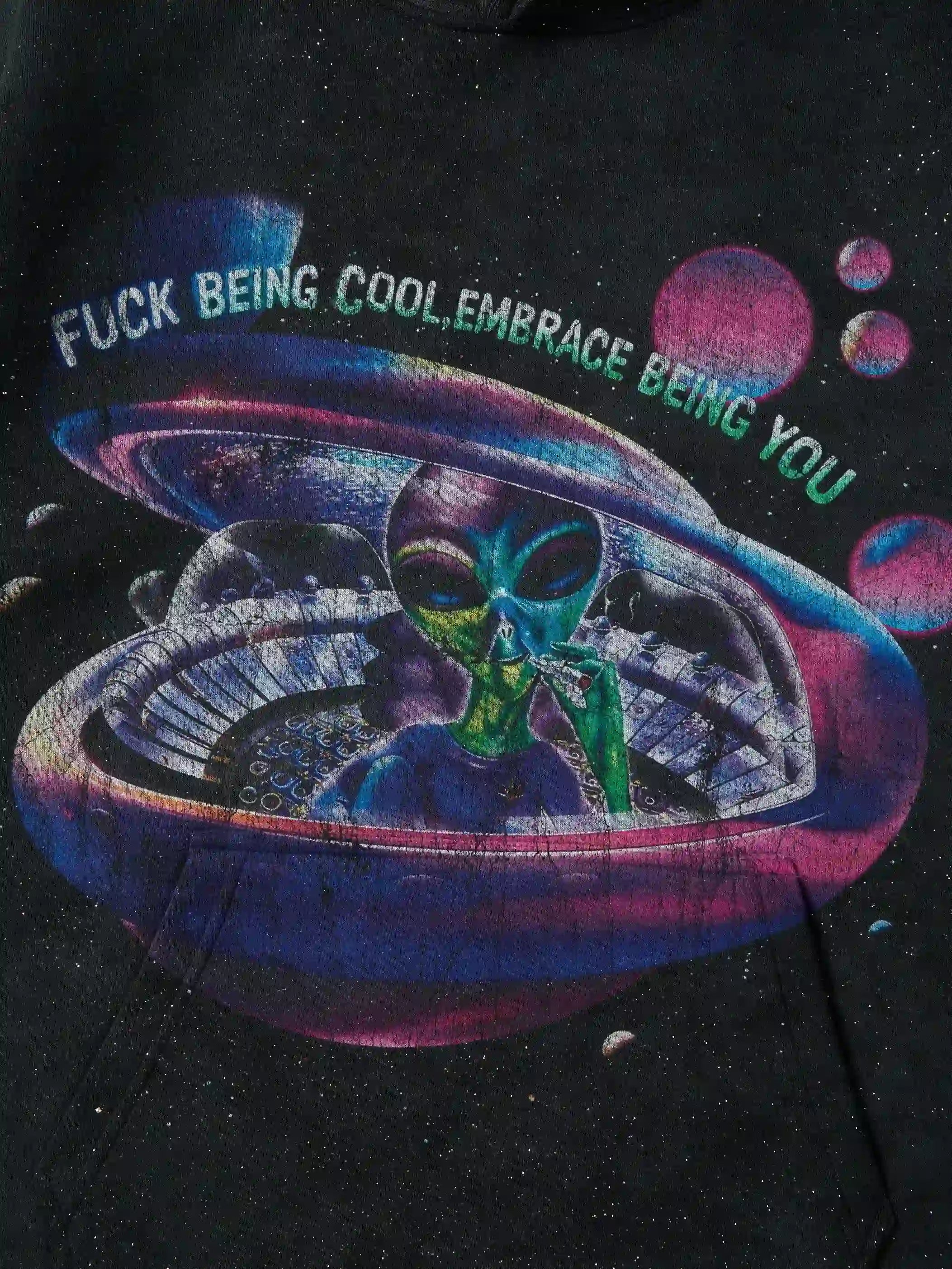 Galactic Rebel Shine Hoodie-321