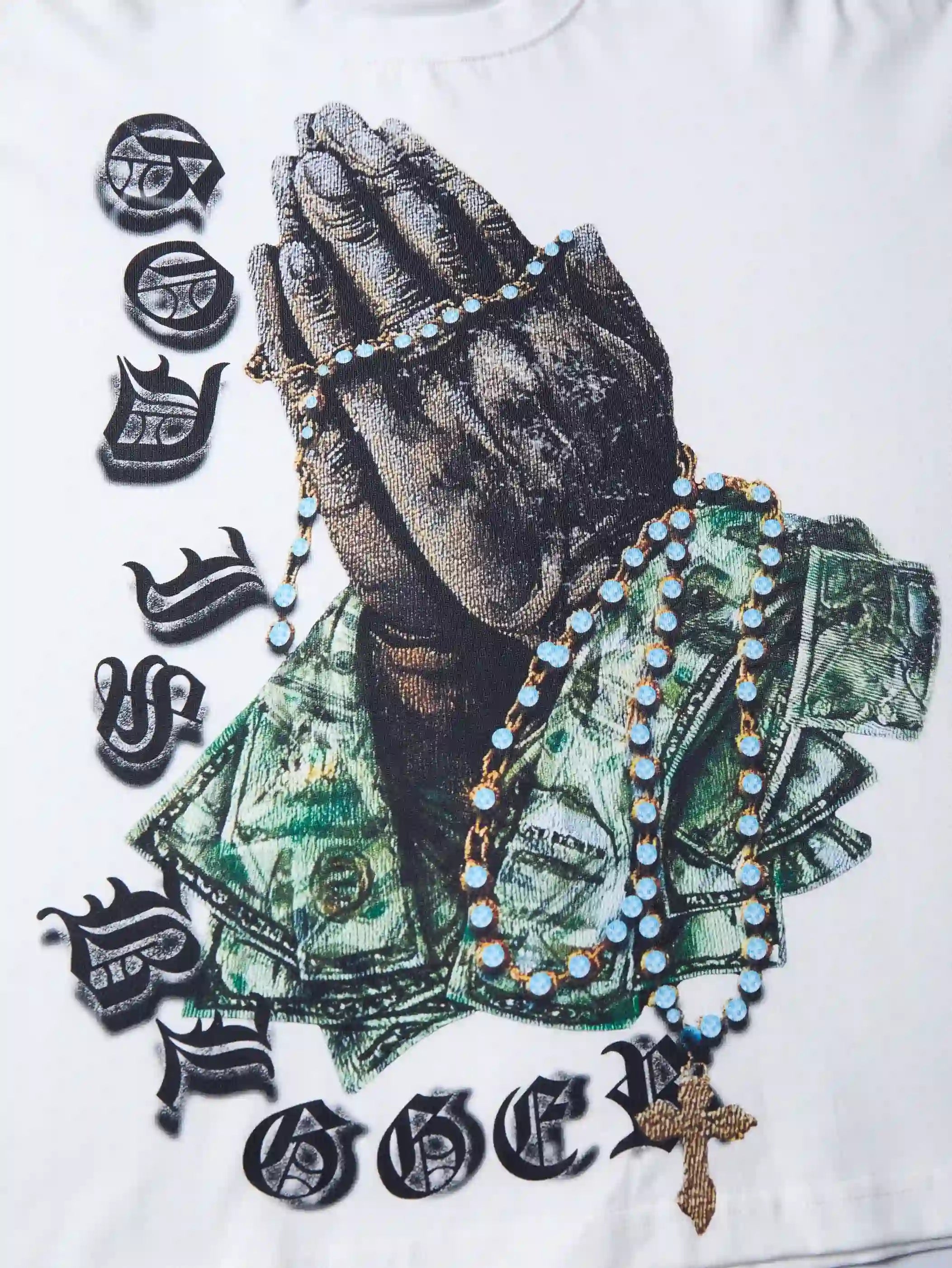 Pray for the Bag Layered T-shirt-312