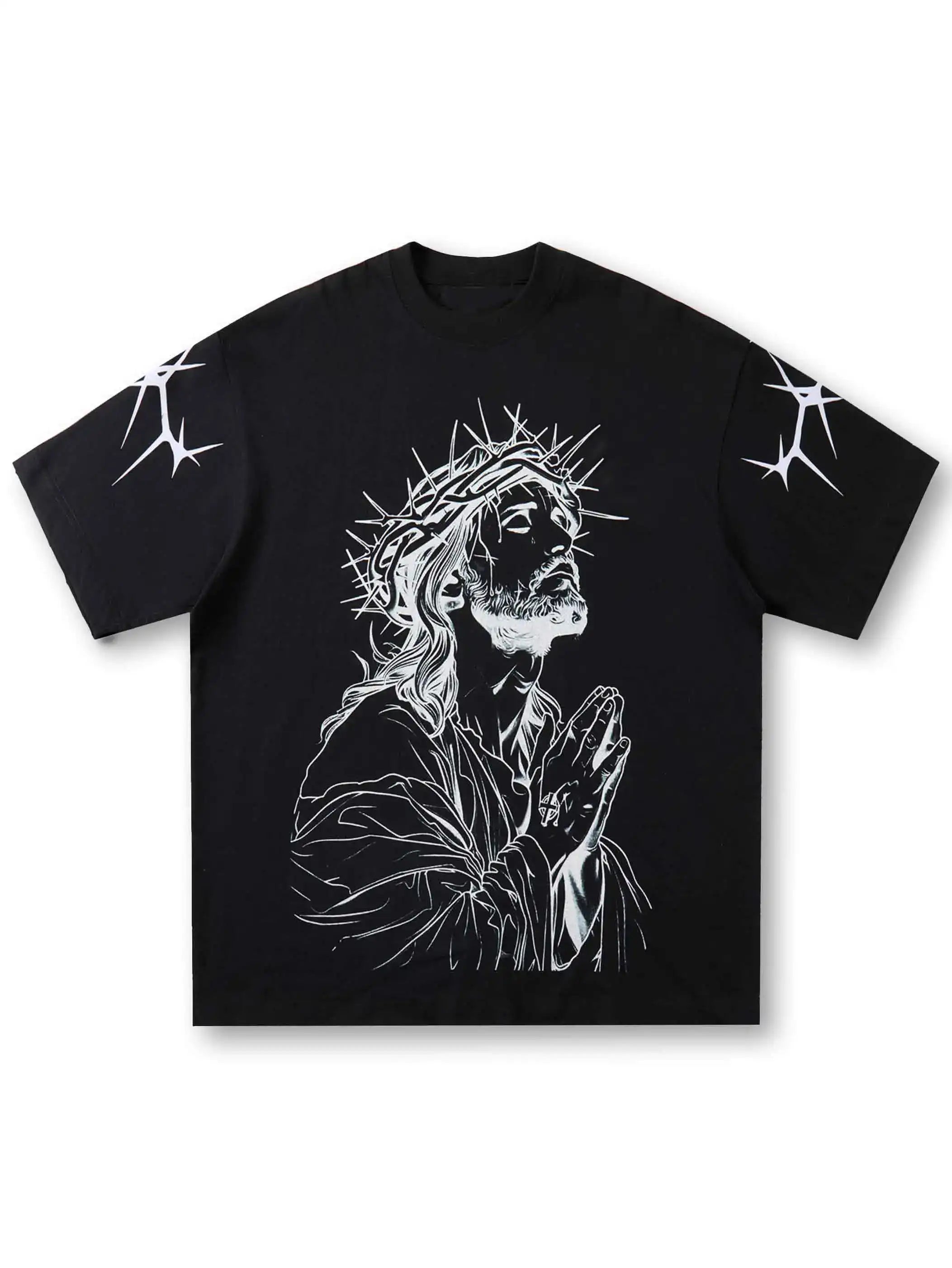 Crown of Thorns Jesus T-shirt-135