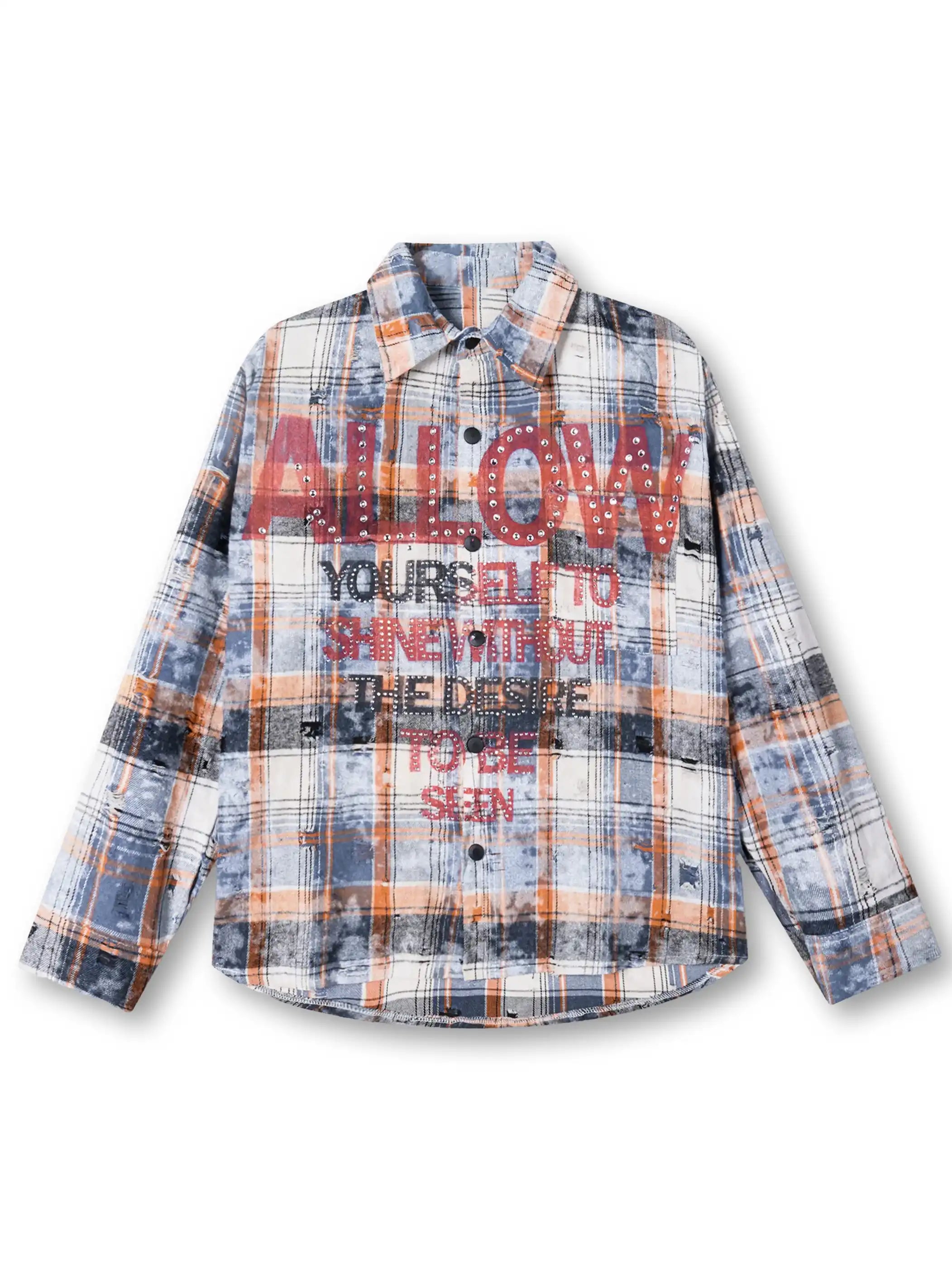 Inner Light Plaid Shirt-351