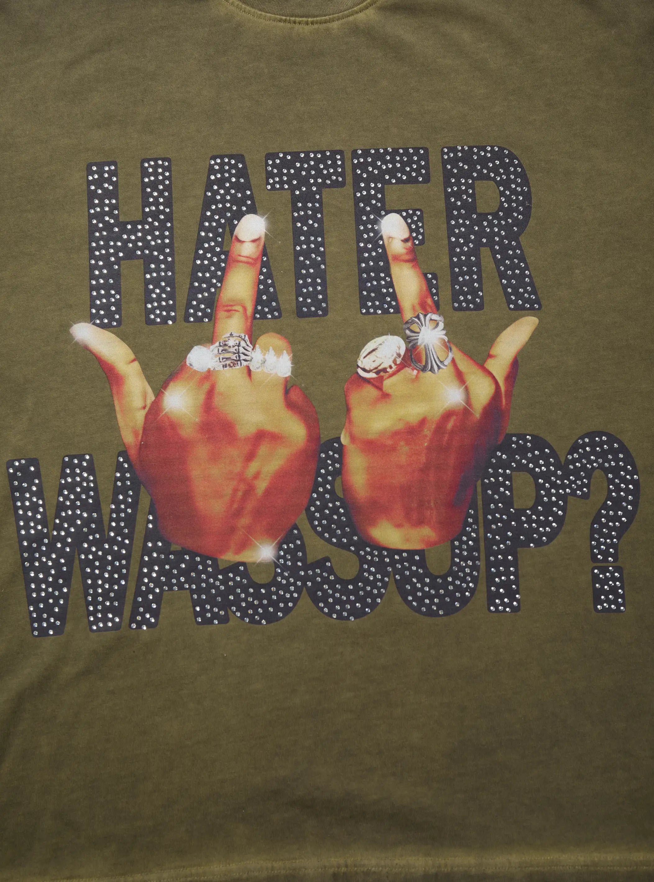 Iconic Hand Gesture Graphic Longsleeve-347