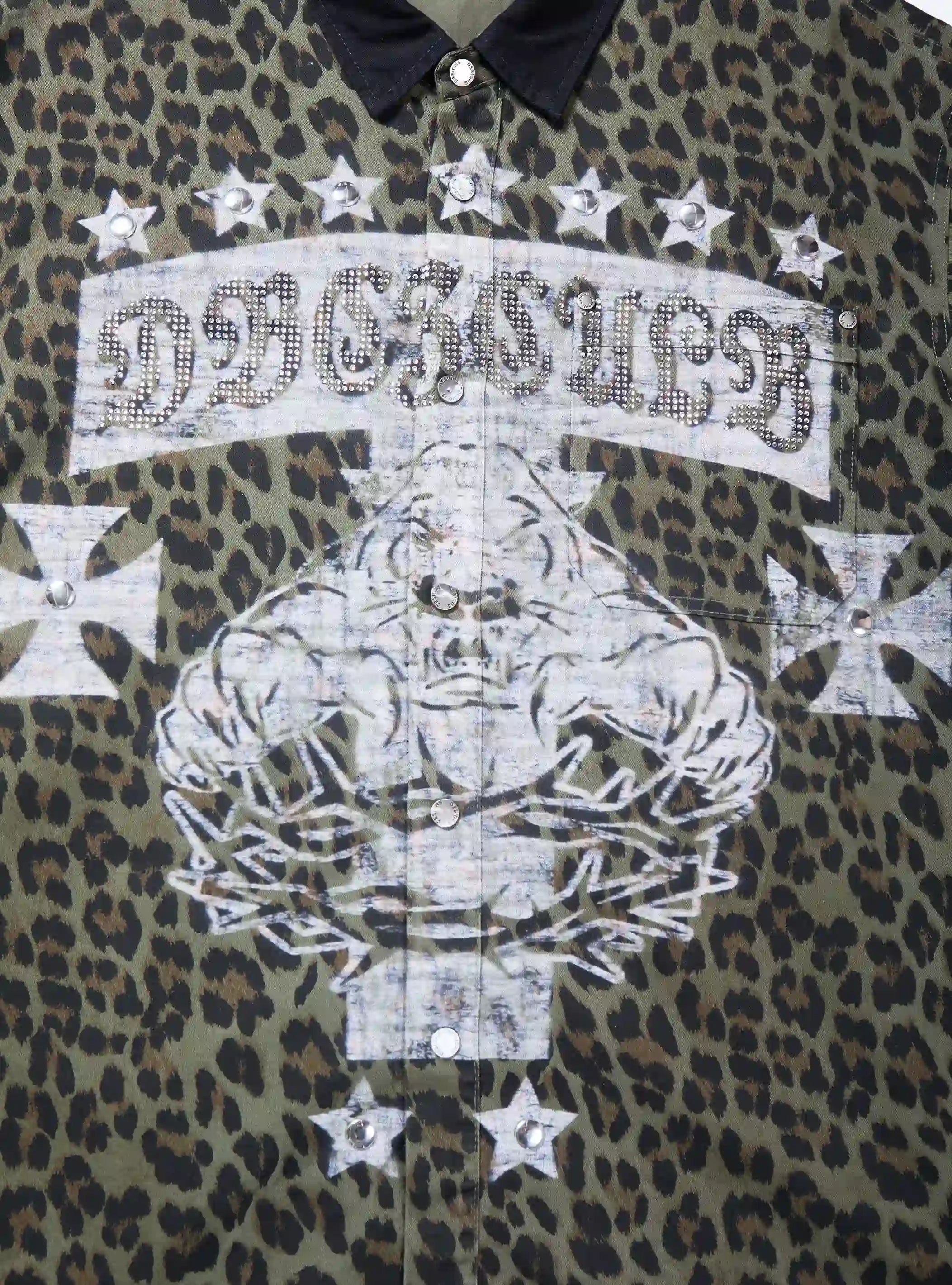 Leopard Chain Shirt-390