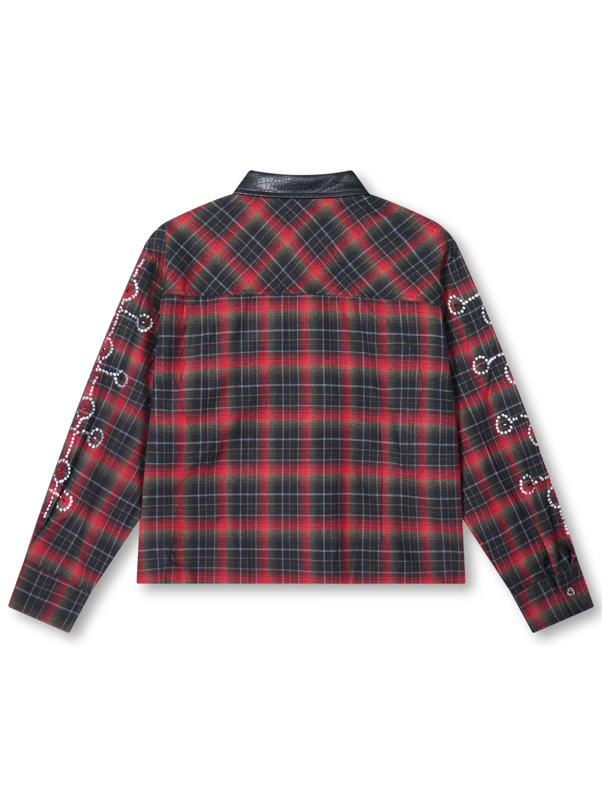 Fire Check Bling shirt-380