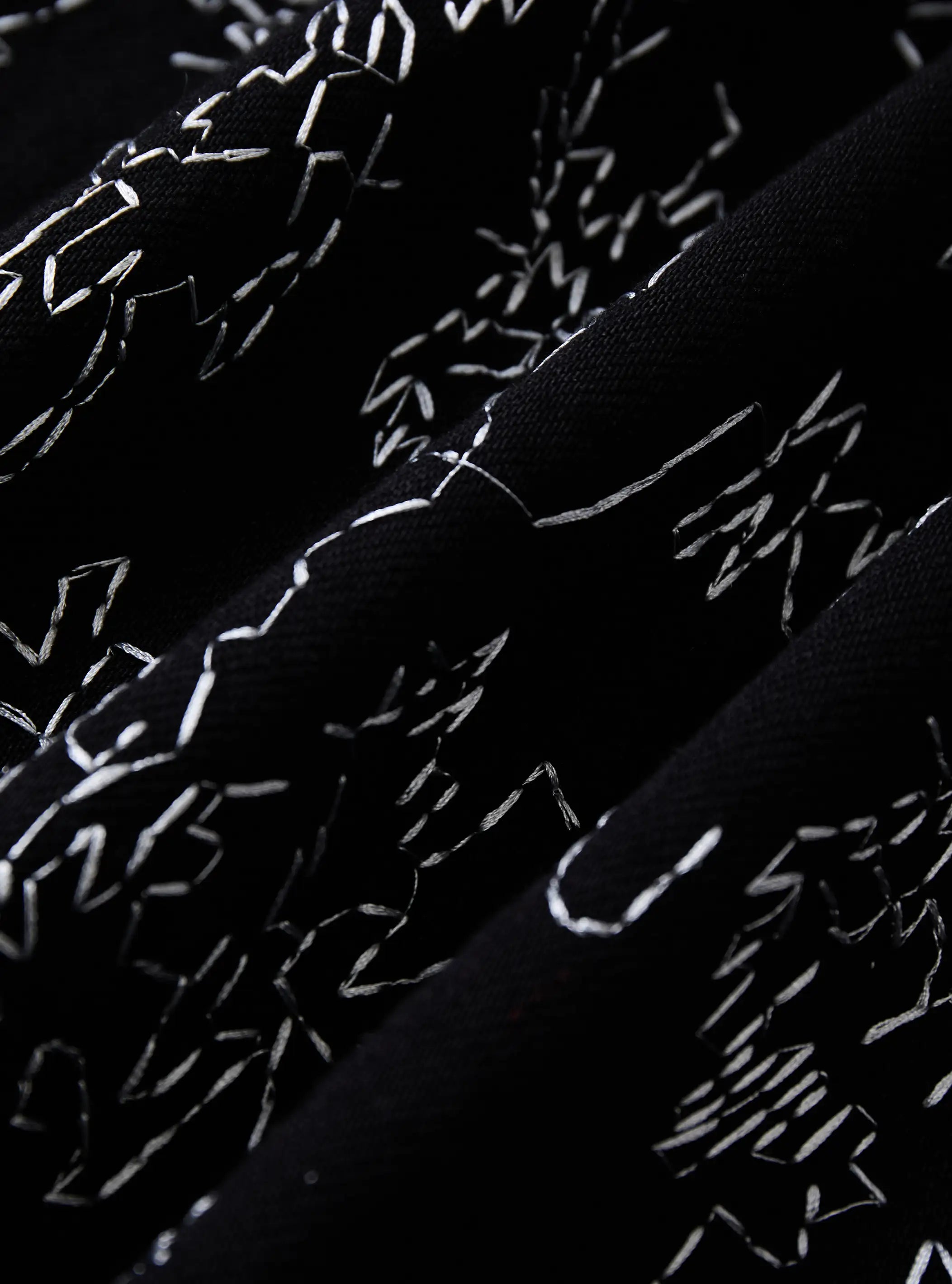 Hand-Drawn Chaos Denim Jeans-S1182