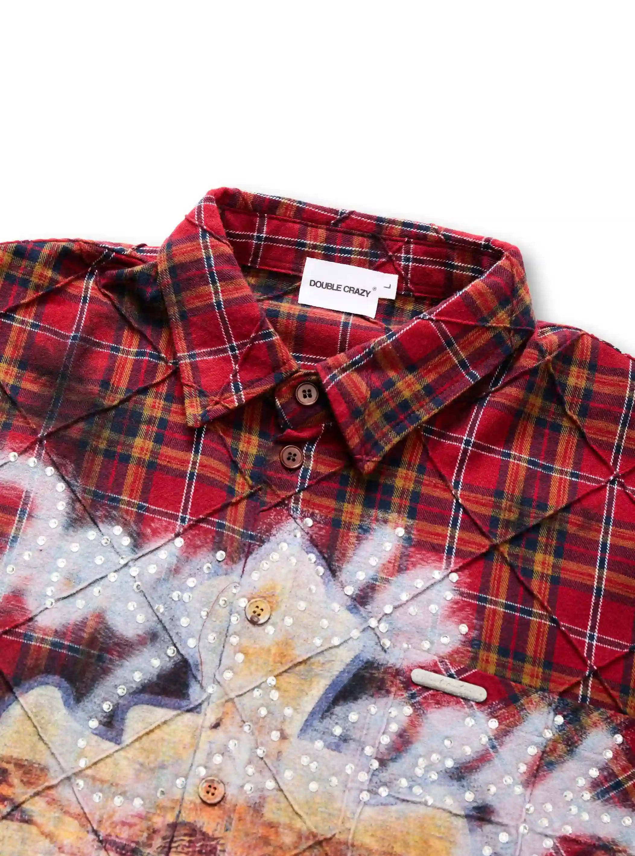 DEAD FAITH Flannel Shirt-401