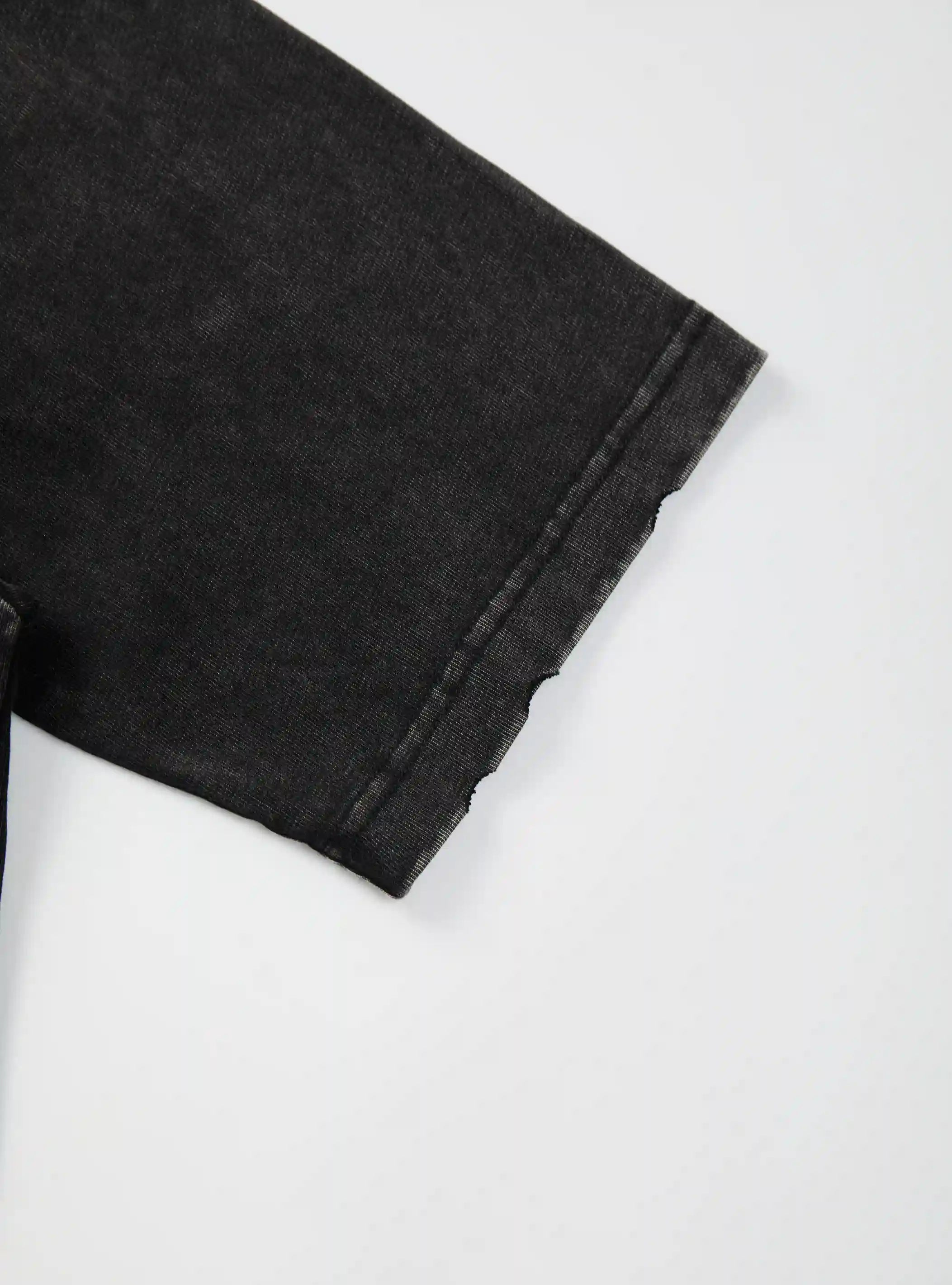 Icy Vegas Bling Ripped Boxy Tee-472