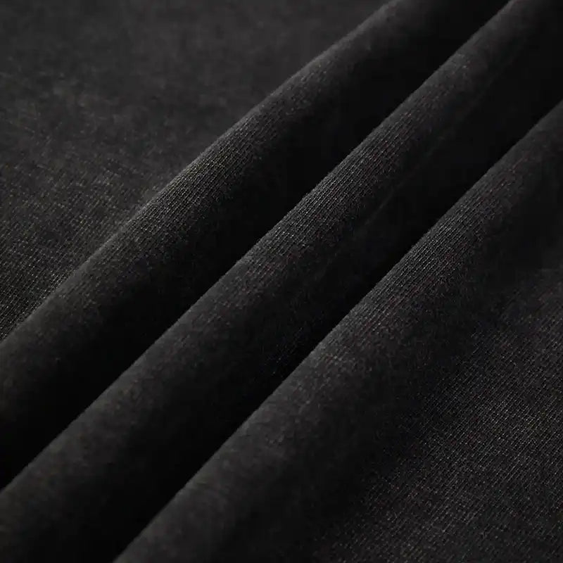 Sad Girl Rhinestone Raw Hem Tee-479