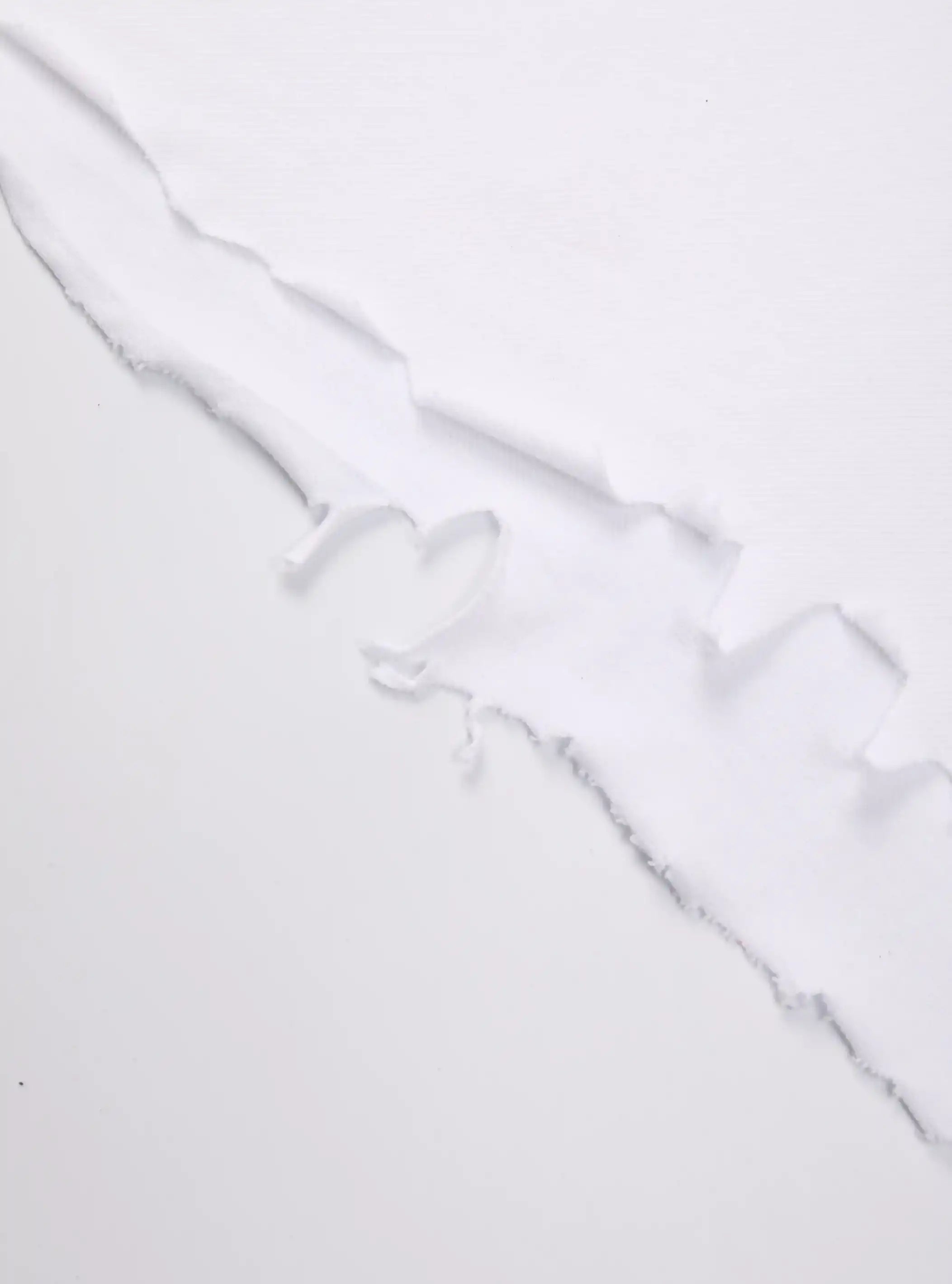 Collage Retro Ripped Hem Tee-471T