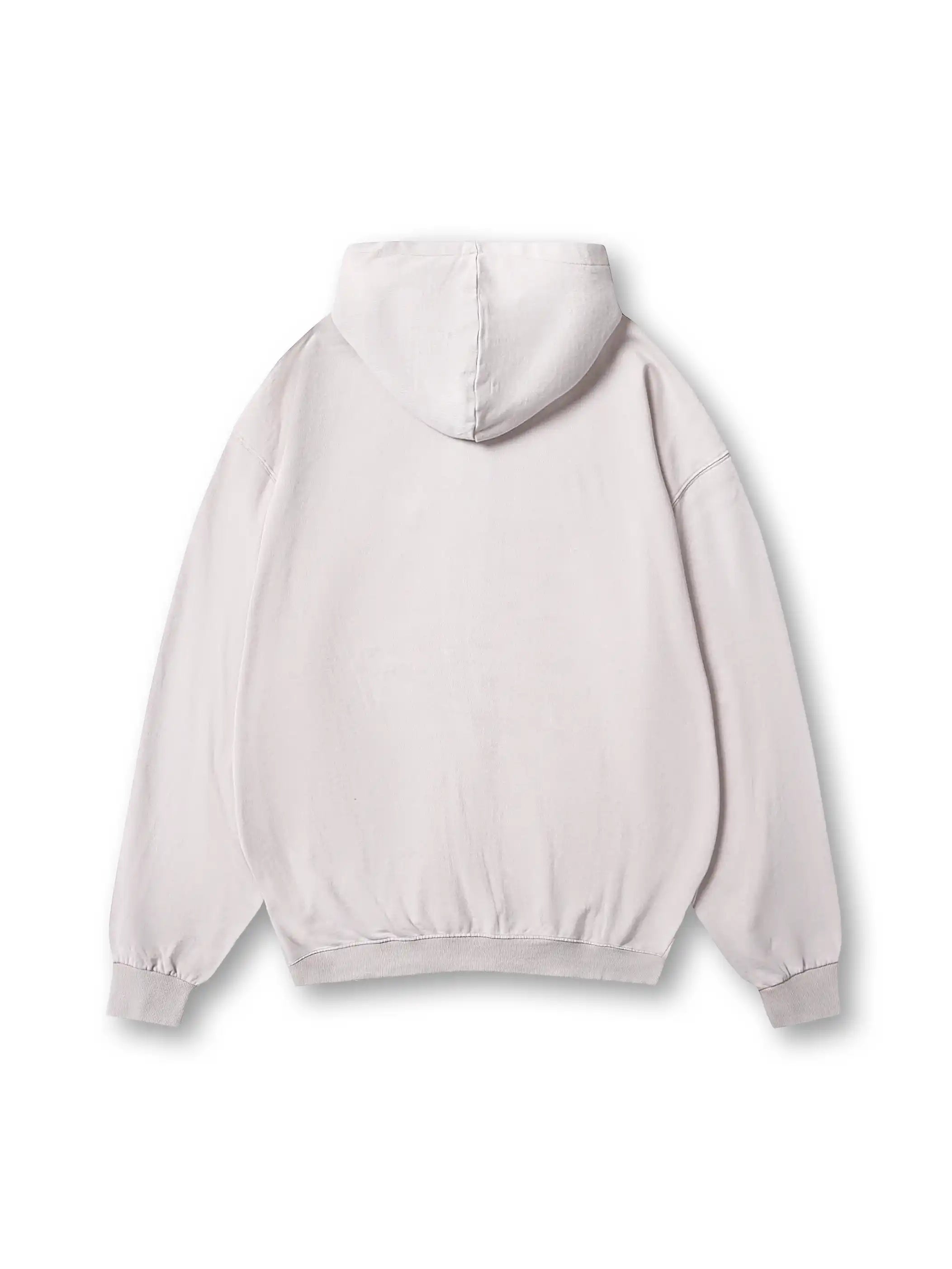 Sudadera con capucha gris Double Crazy con gráfico de texto "Not Luck Just Pray" de cristal