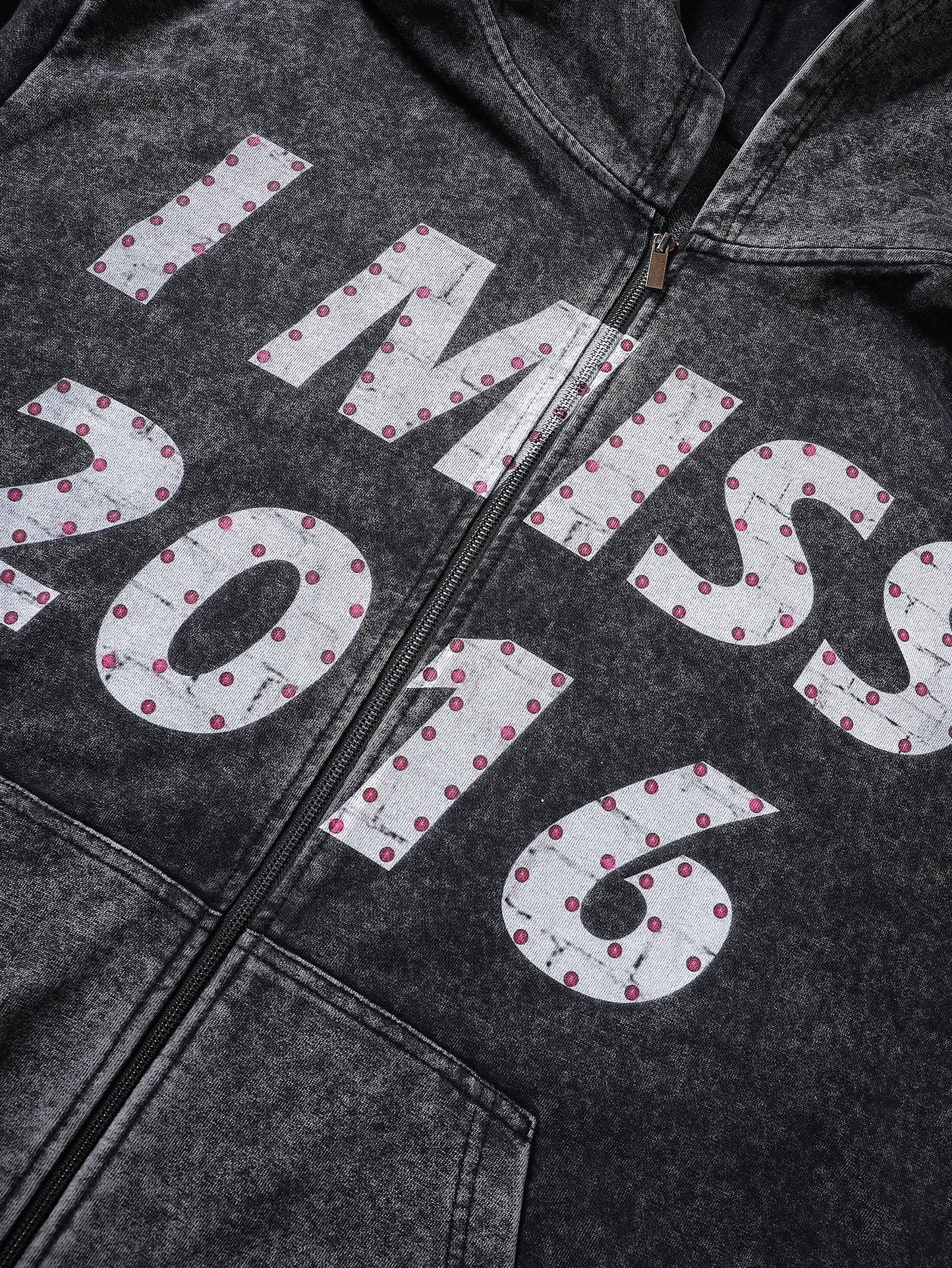 Retro Hoodie Streetwear Zip-Up Sweatshirt for Trendy Fashion - 103