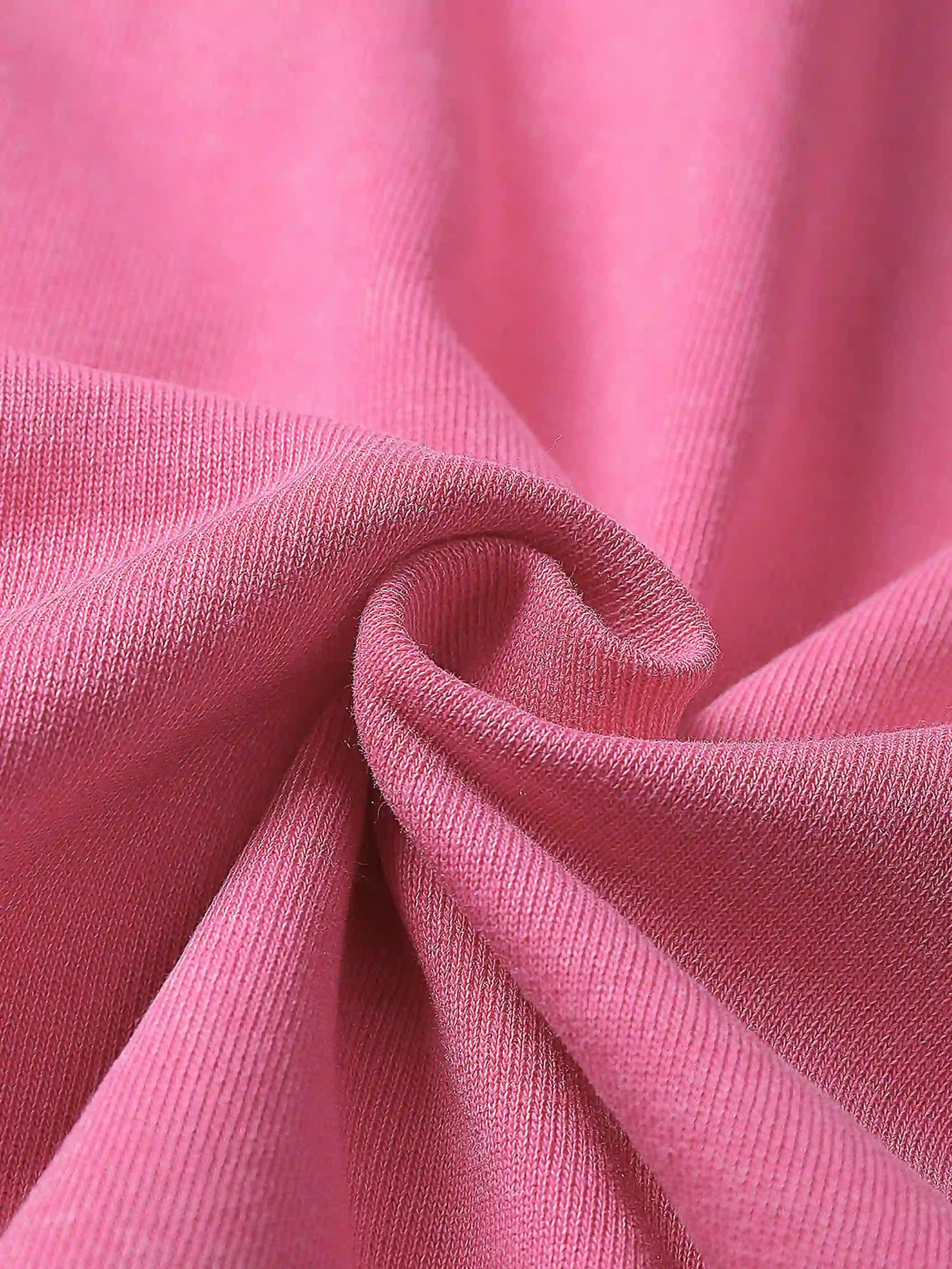 Bold Lip Graphic Pink Hoodie with Zipper - 029