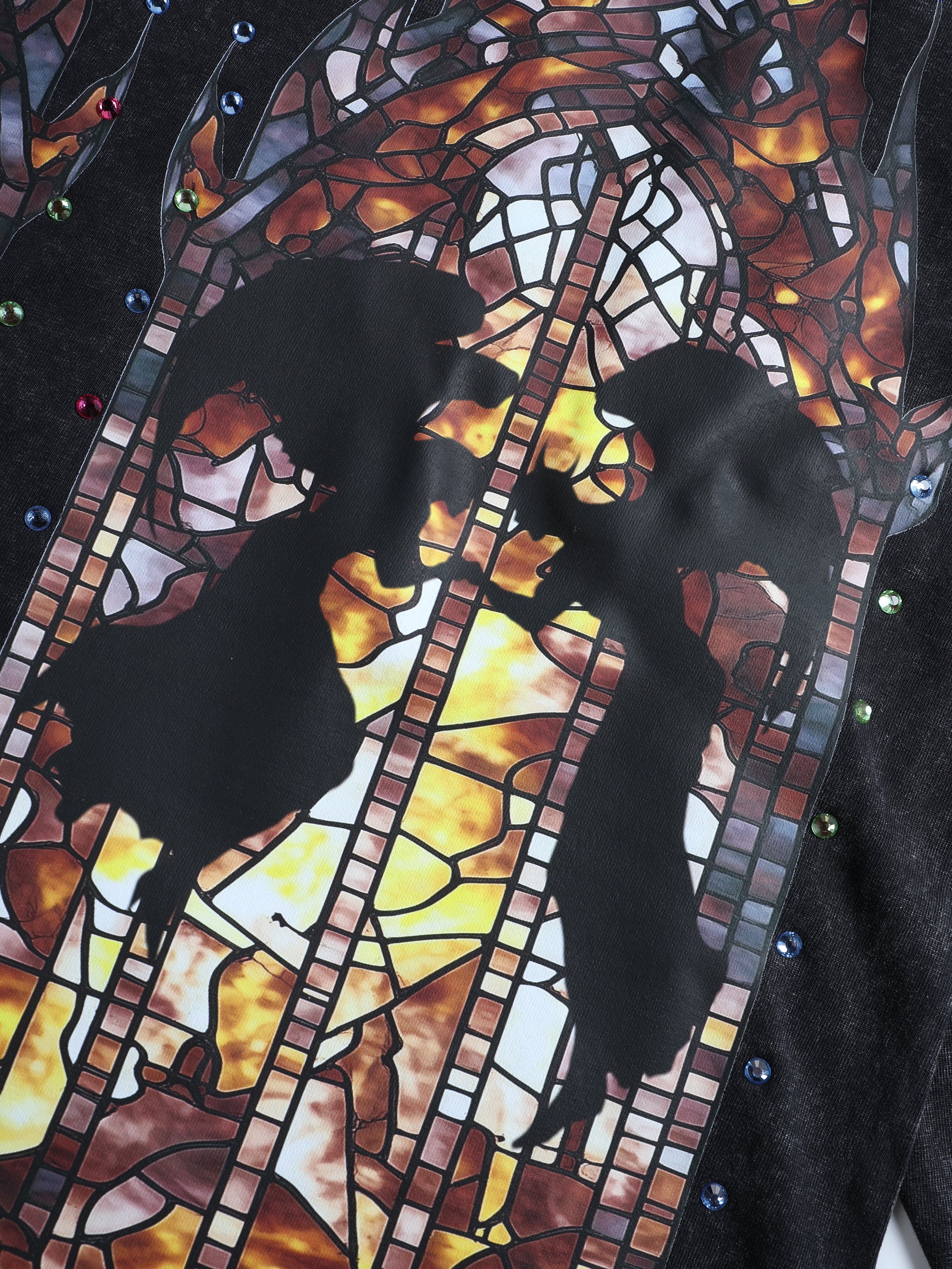 Stained Glass Graphic Sweatshirt - 159