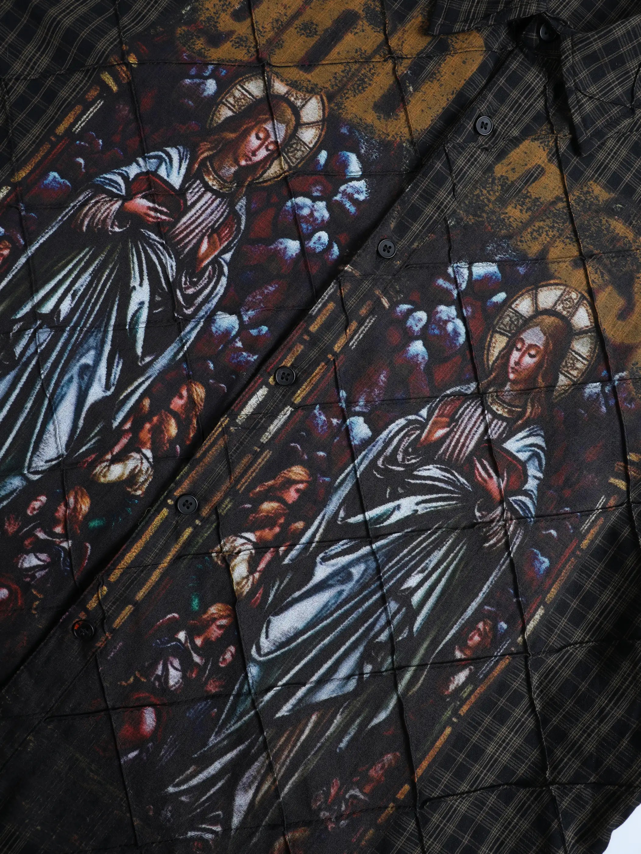 God Bless the Saints – Stained Glass Shirt-158