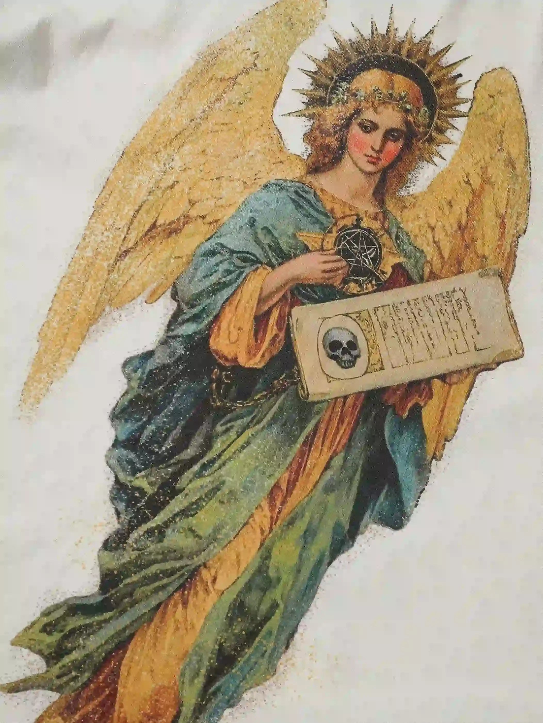 Revelation Angel Scroll T-shirt-169