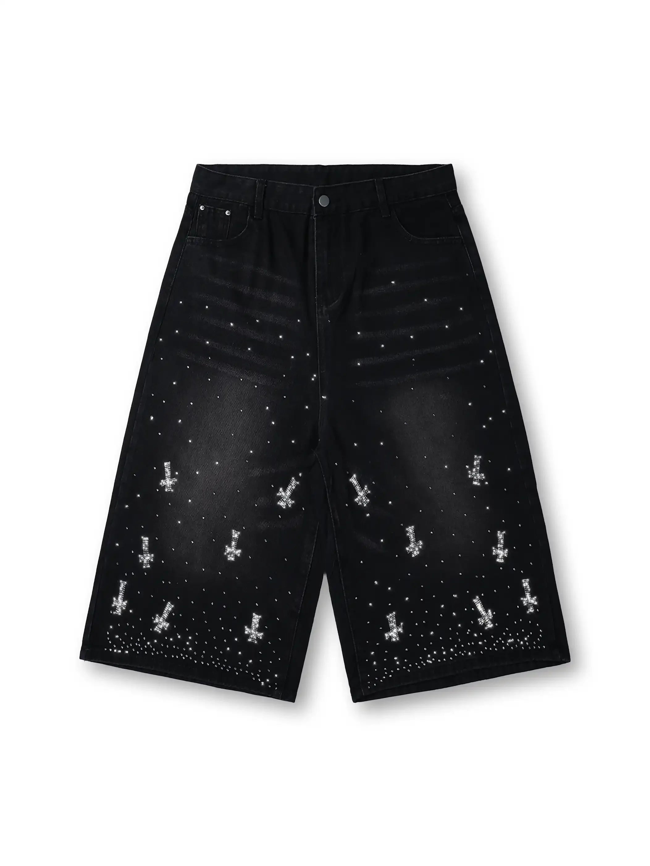 Short en jean Shining Cross-198