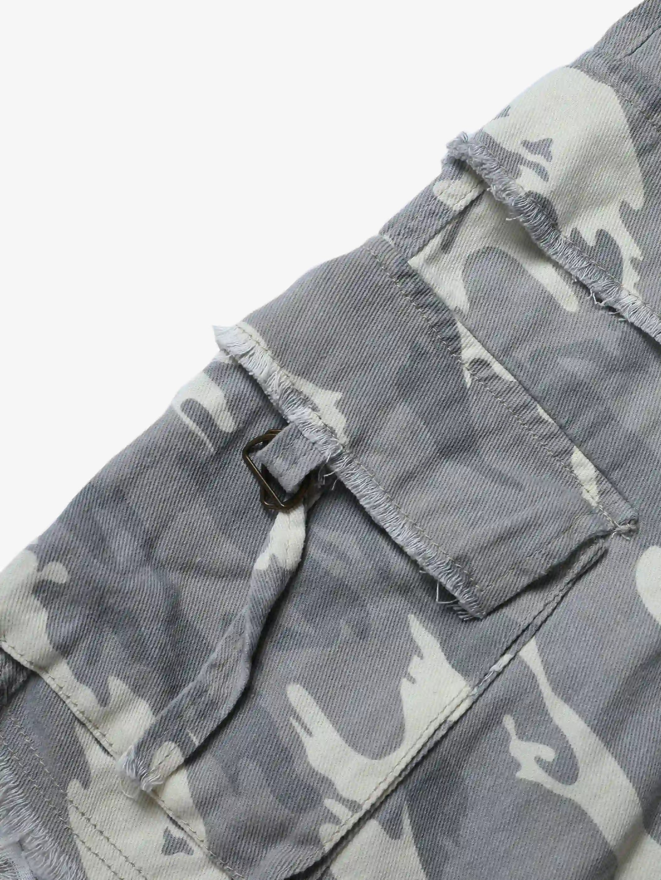 Shorts cargo camouflage larges Streetwear-S1037