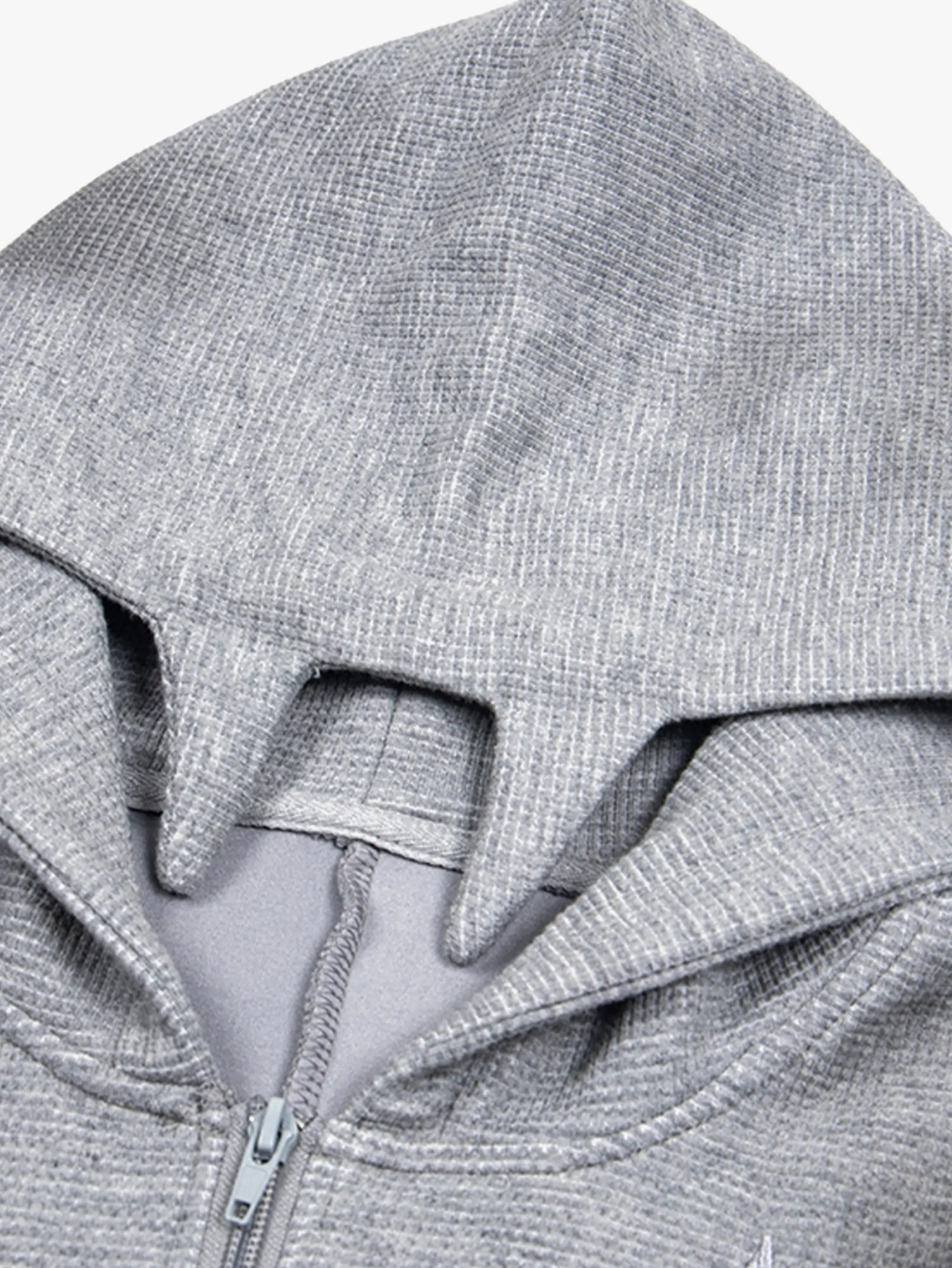 Space M8 Alien Graphic Zip Hoodie-S1122