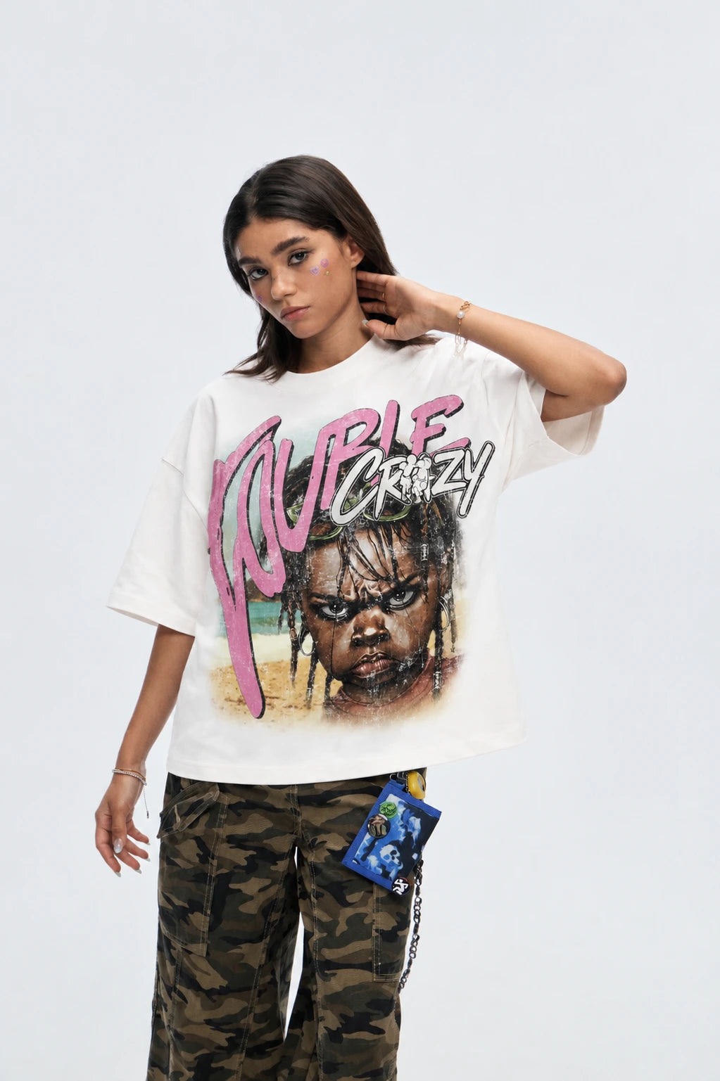 Rockstar Braids Boy Boxy Tee-602