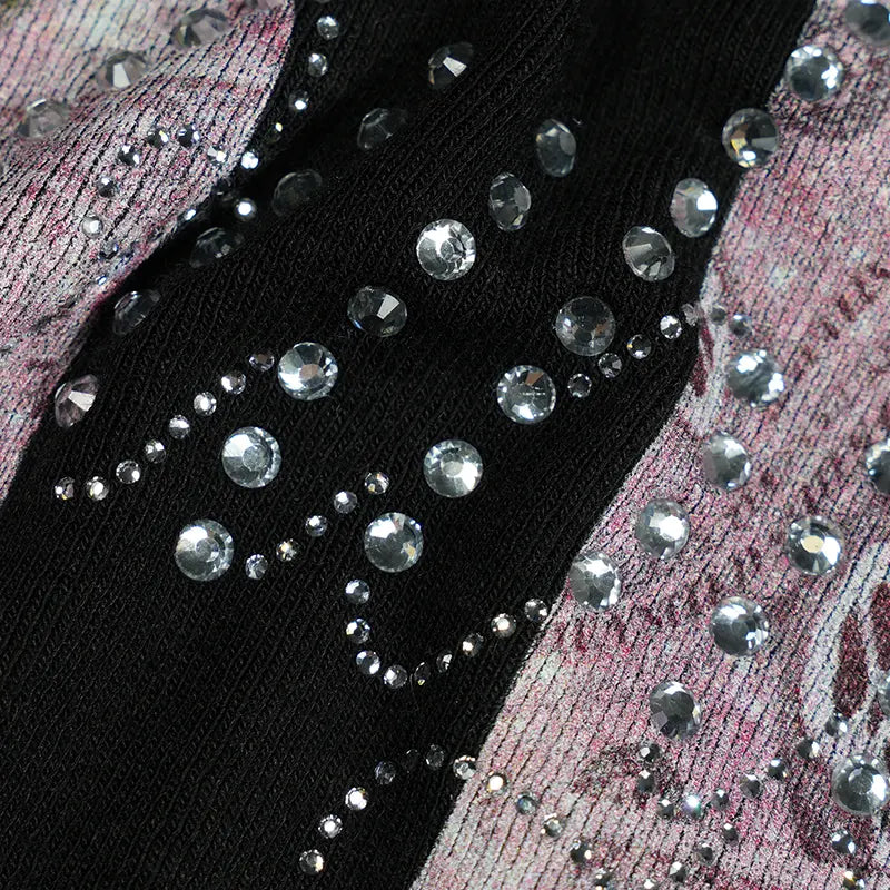 Camiseta sin mangas con diseño atrevido "Edgy Bling Money Muscle Tank"-569
