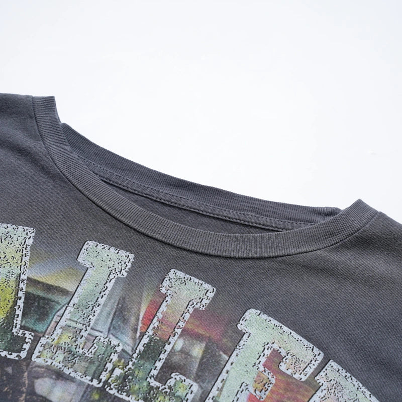 Washed Baller Cash Boxy L/S-728