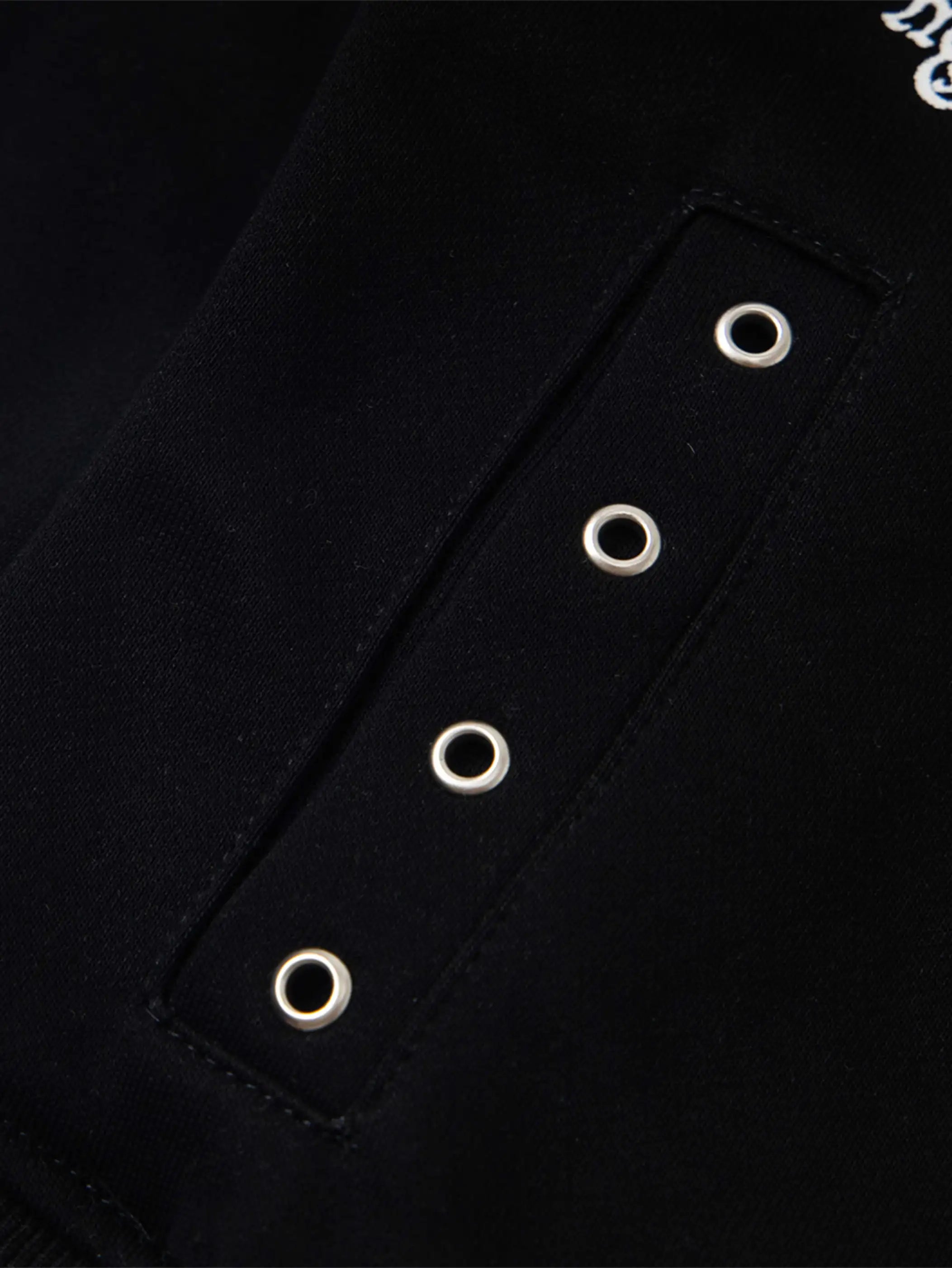 Street Culture Letter Print Zipper Cardigan-S1121