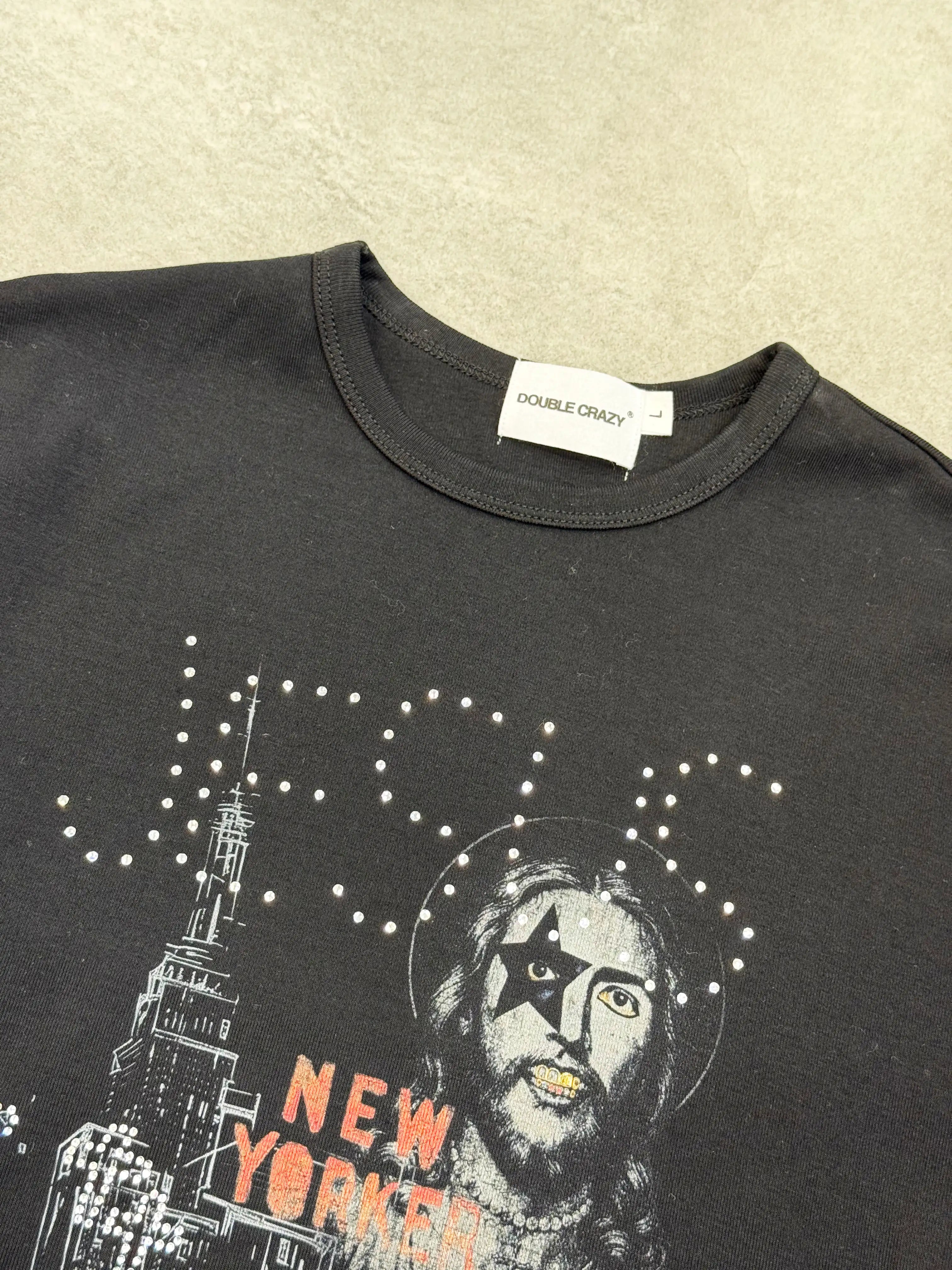 Iced Out NY City Graphic Baby Tee-439