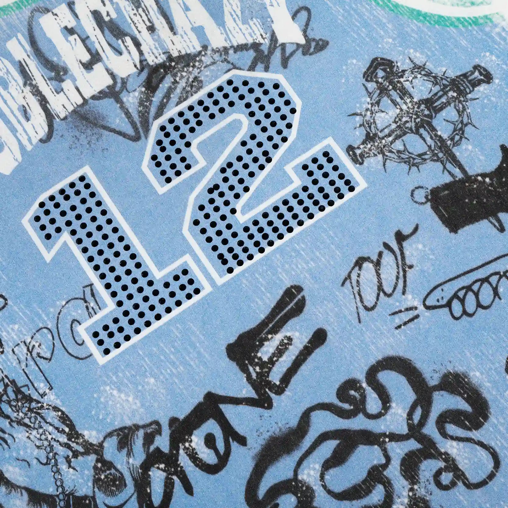 T-shirt Faucheuse glacée délavé-465