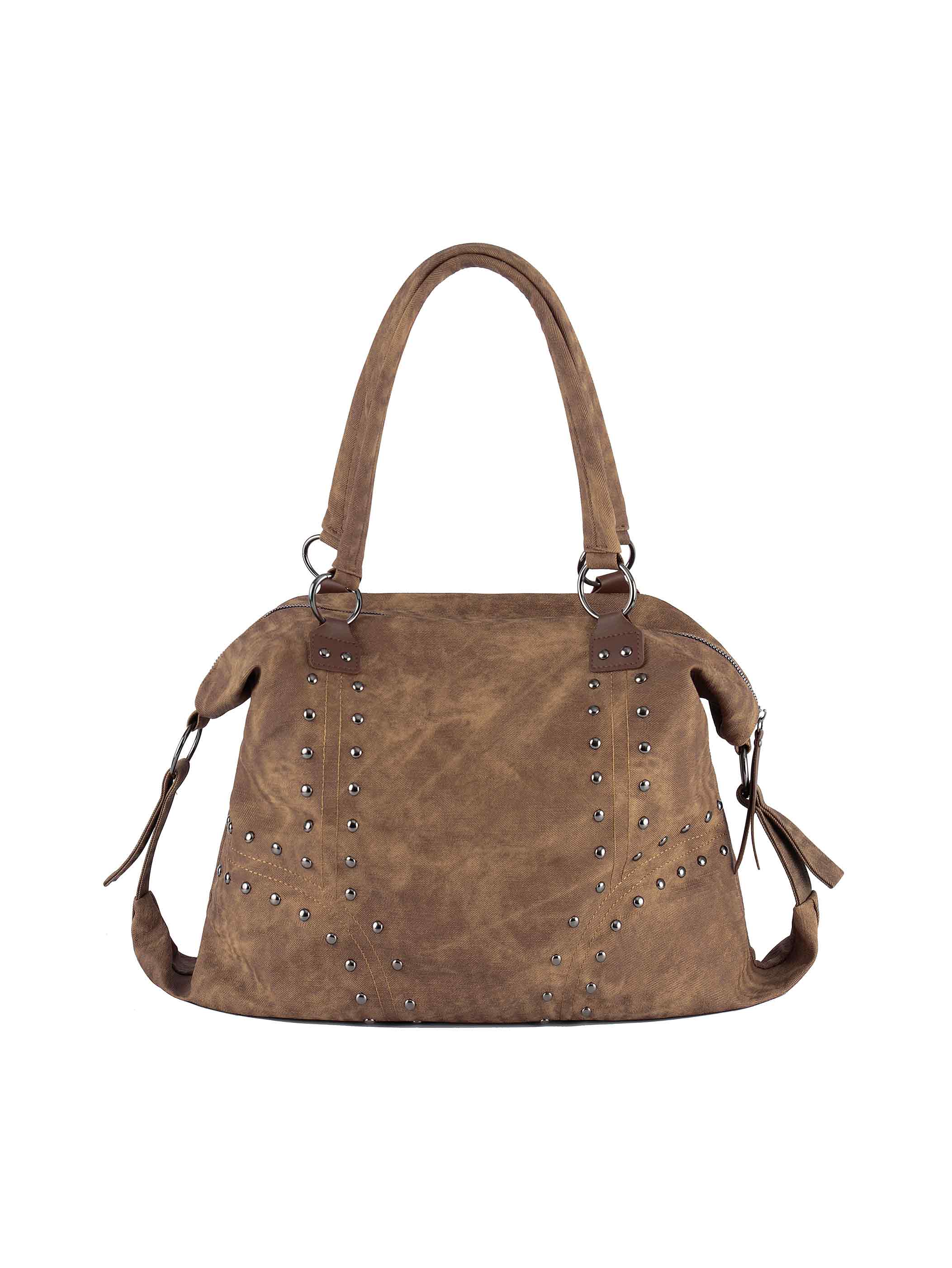 Studded Rock Washed Tote Bag-S1221