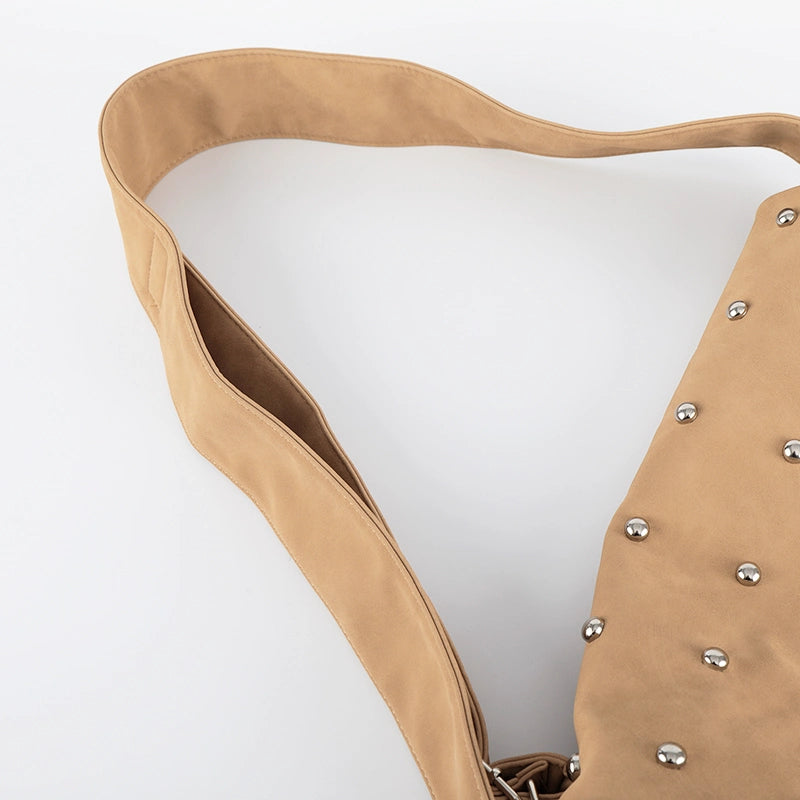 Punk Studded Messenger Bag-S1224