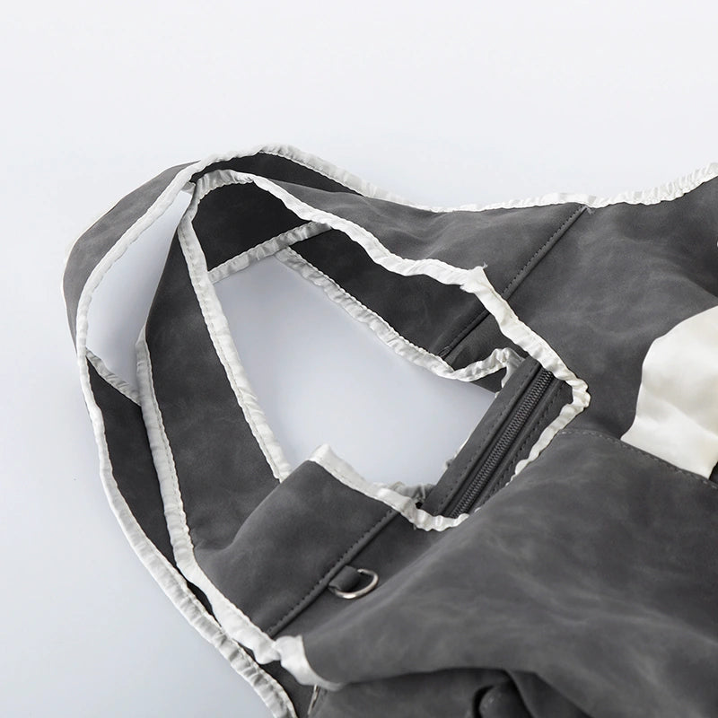 Coquette Washed Bow Shoulder Bag-S1228