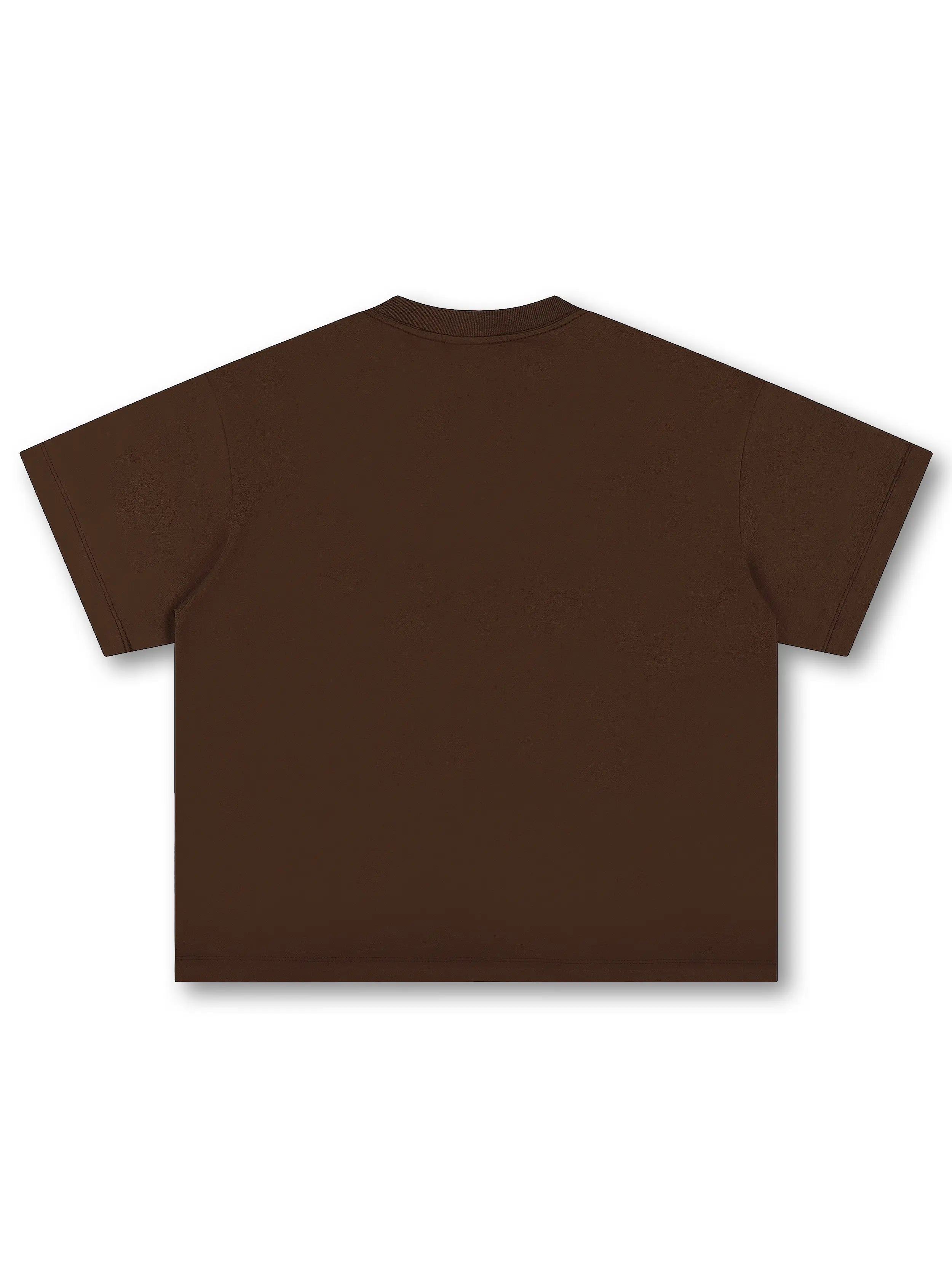 Bling Gold Chain Nail Boxy Tee-593