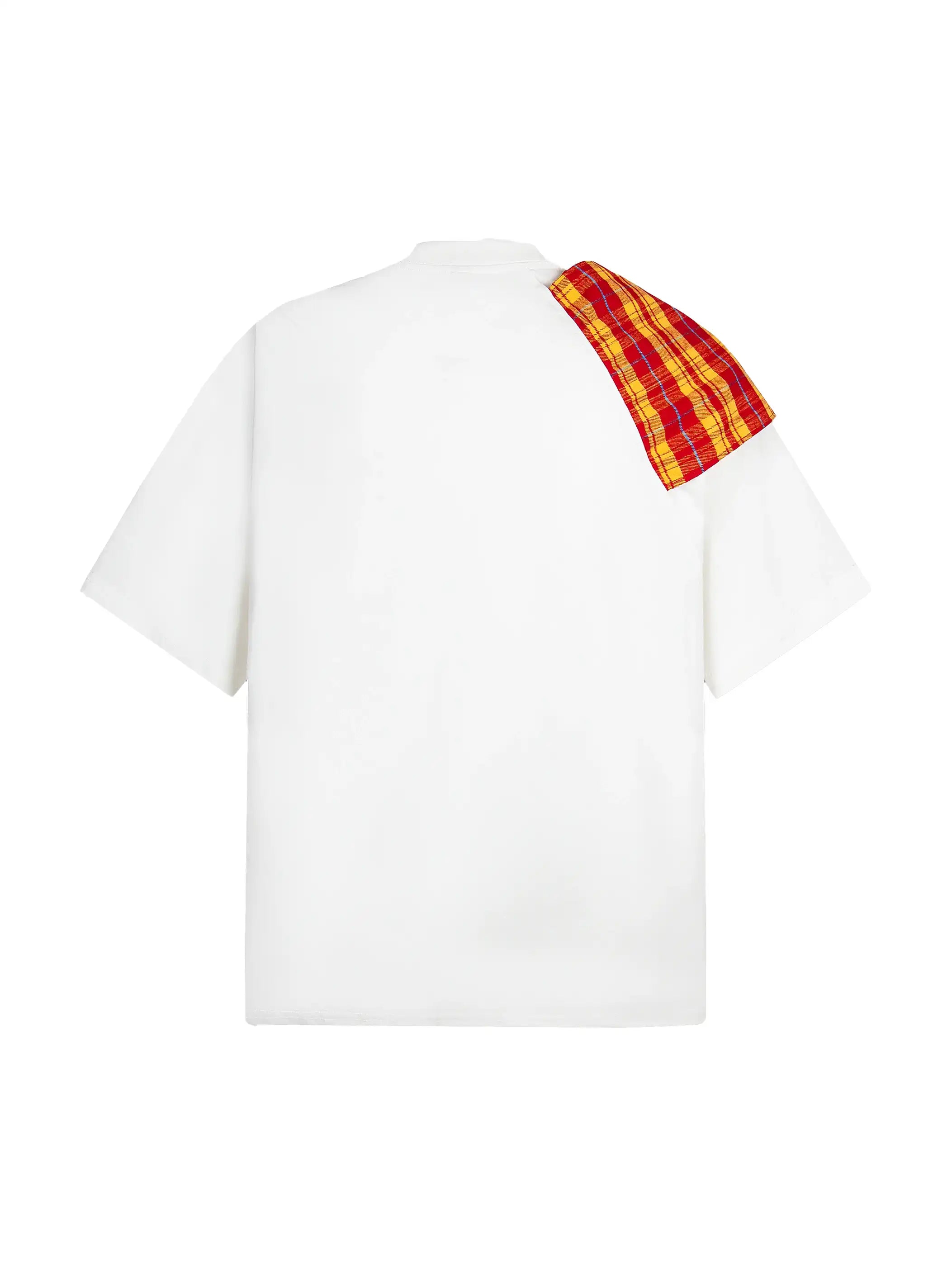 Street Style Plaid T-shirt-S959