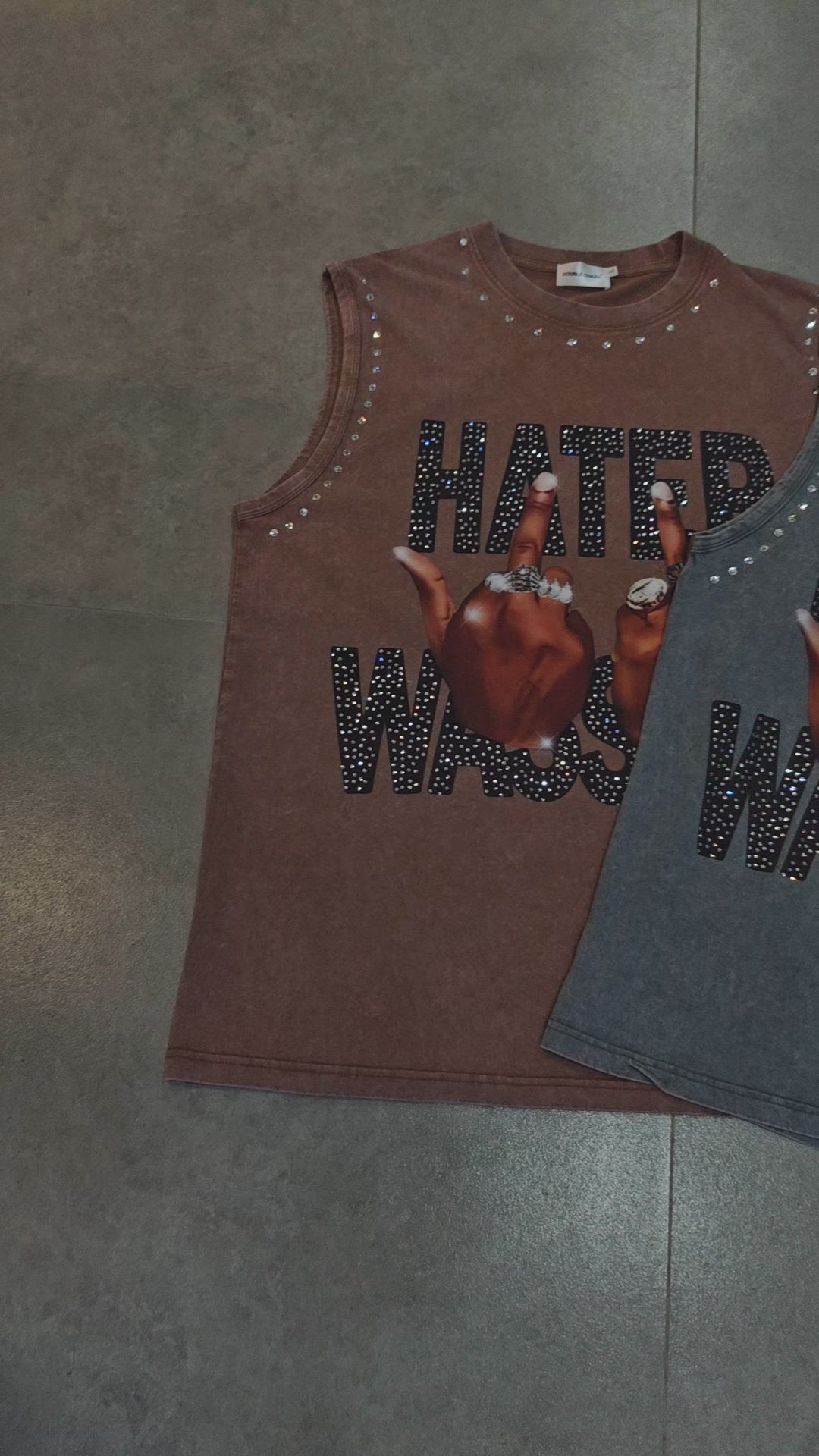 Rhinestone Rebel Finger Vest--205