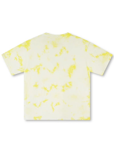 Leopard Tongue Bling Tie-dye Tee-476