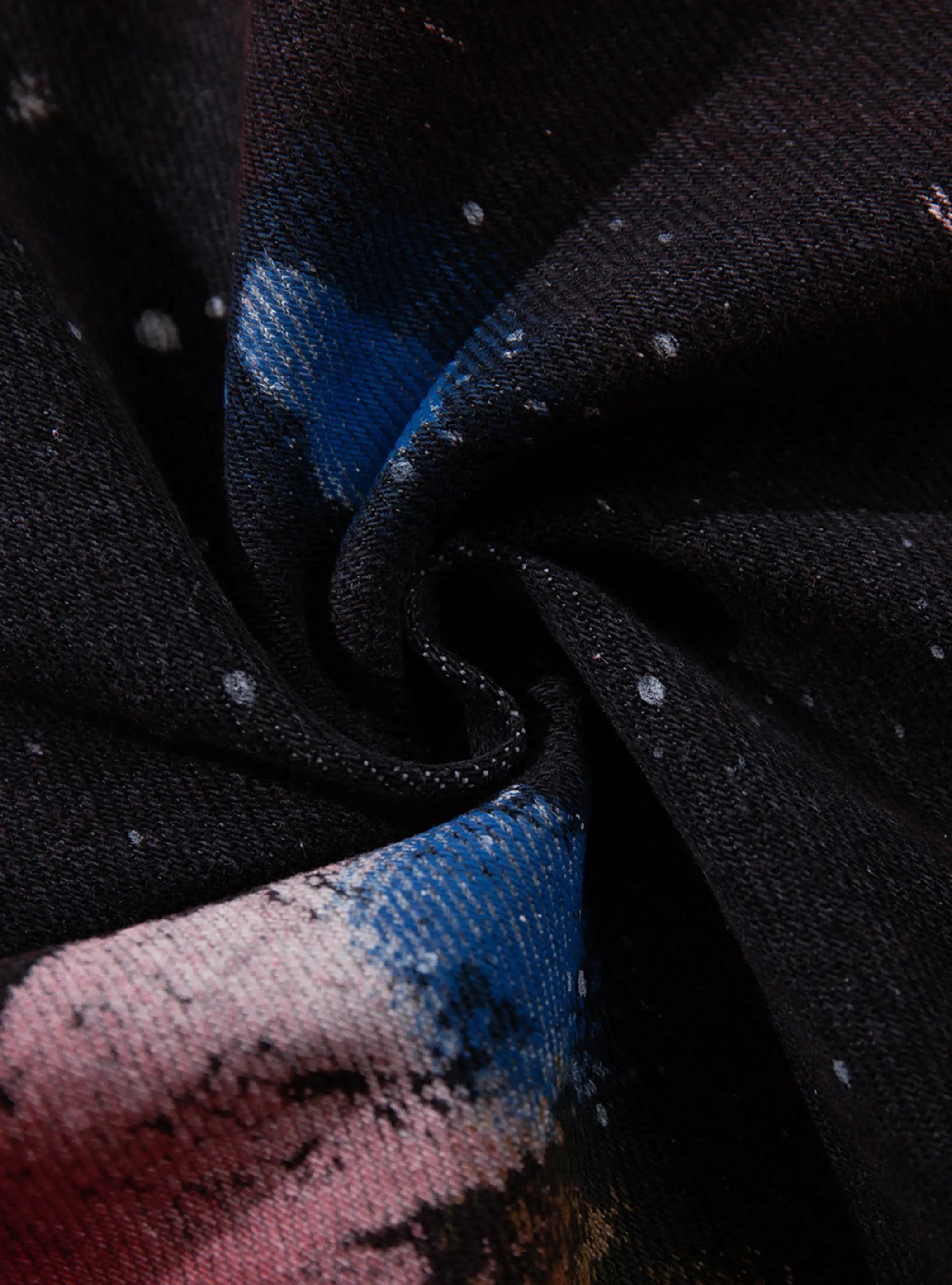 Red Chaos Trap Jeans-S1191