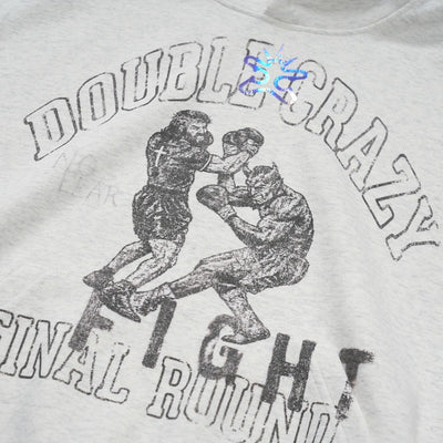 Sudadera con capucha Boxy Demon Fight 420G-791
