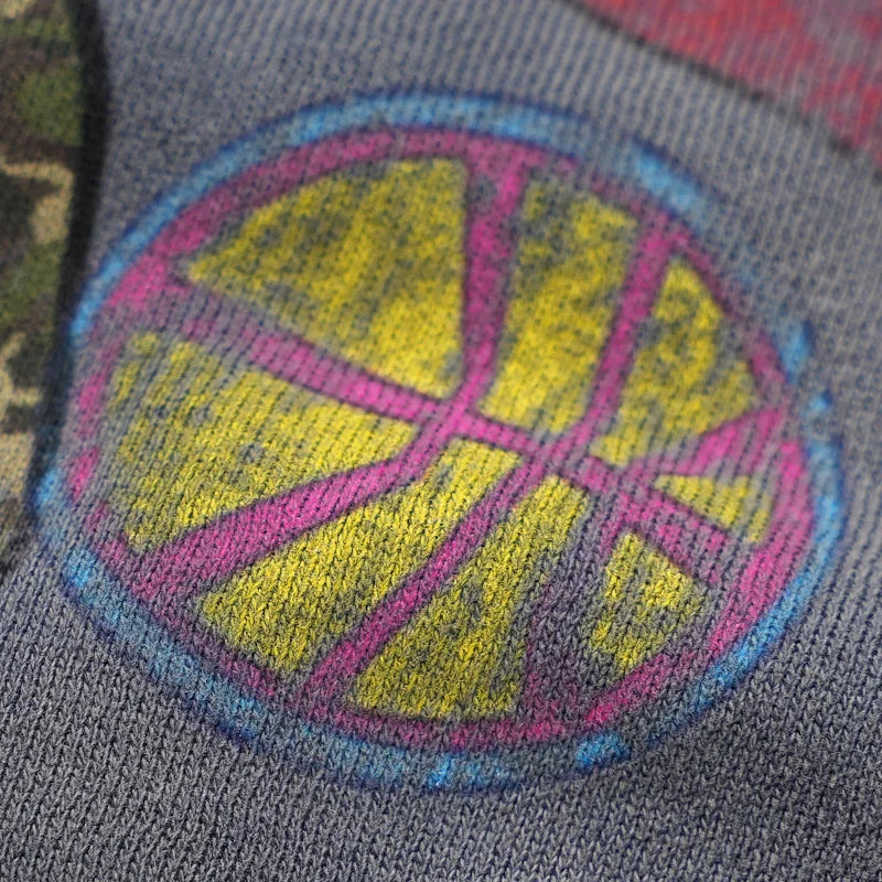 Sandblasted Portrait Hoodie-788