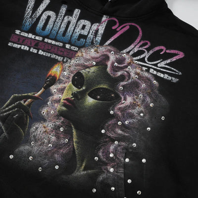 Sudadera con capucha Faded Alien Vixen-794