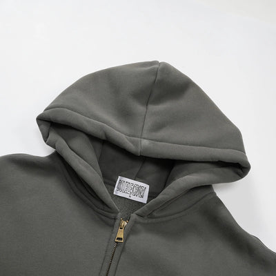 Midnight Cathedral Zip Hoodie-832